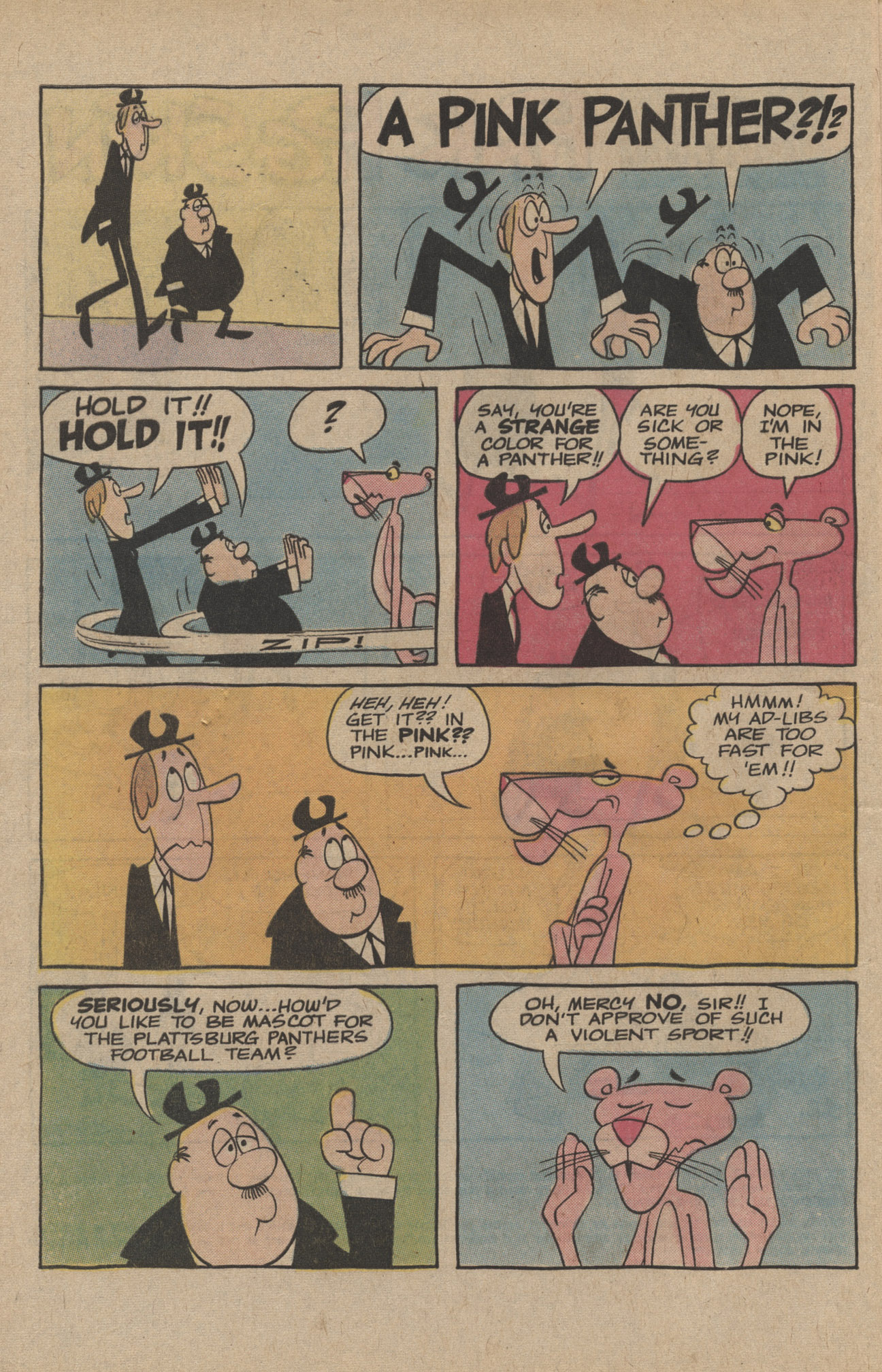 Read online The Pink Panther (1971) comic -  Issue #47 - 4
