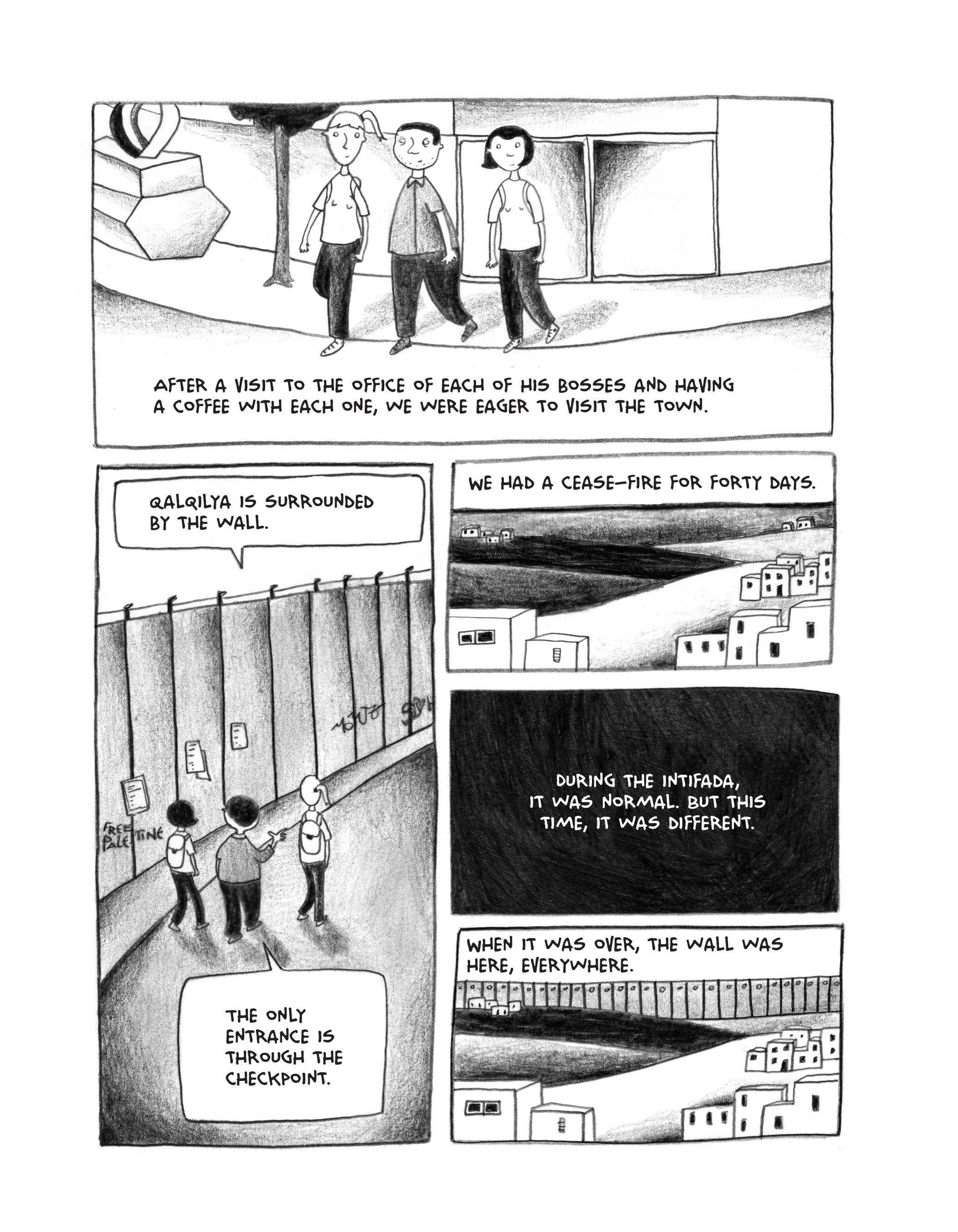 Read online Green Almonds: Letters from Palestine comic -  Issue # TPB (Part 2) - 37