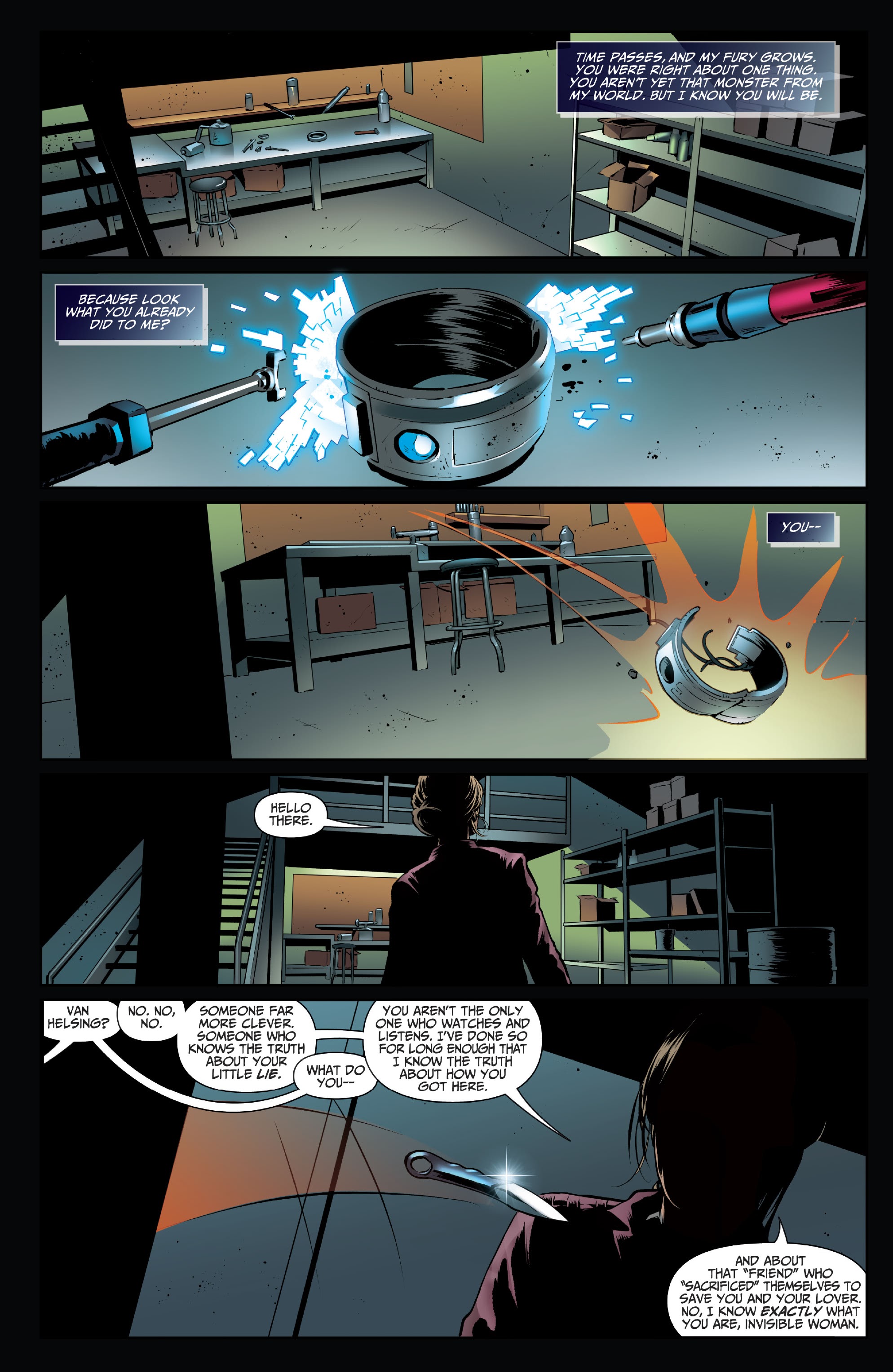 Read online Van Helsing: Invisible Woman comic -  Issue # Full - 34