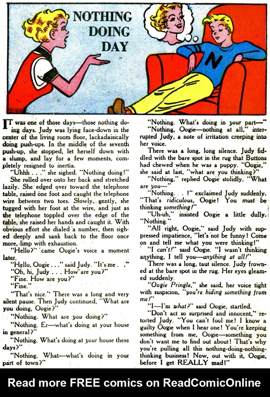 Read online A Date with Judy comic -  Issue #21 - 41