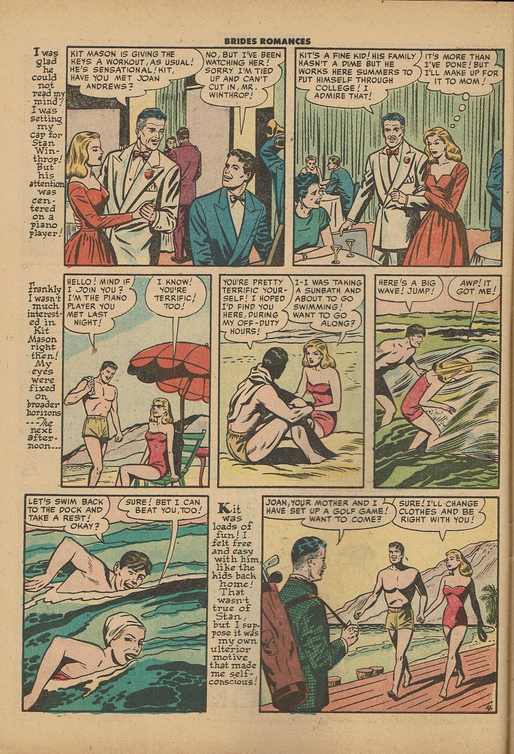 Read online Brides Romances comic -  Issue #10 - 6