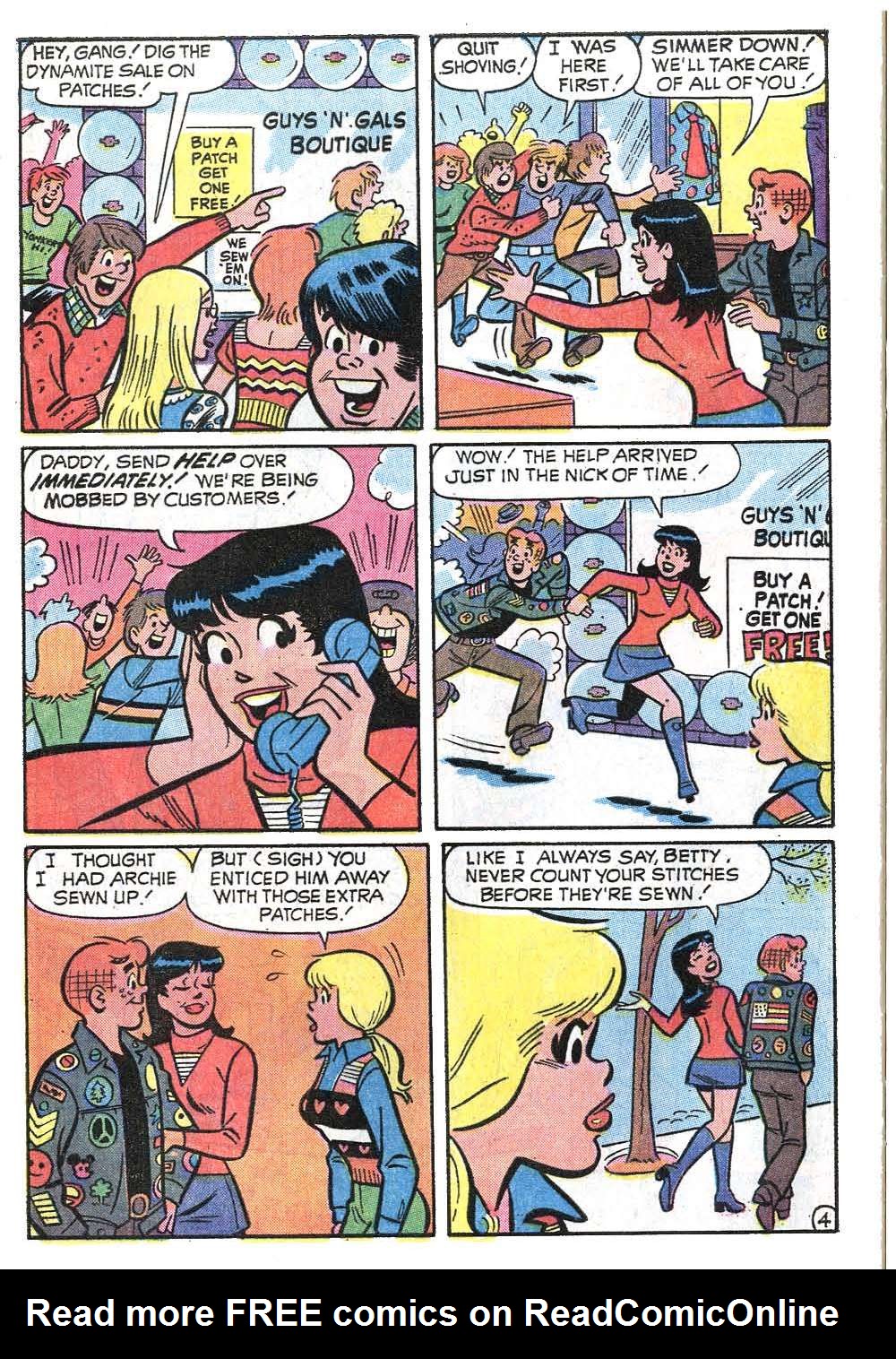 Read online Archie's Girls Betty and Veronica comic -  Issue #198 - 32