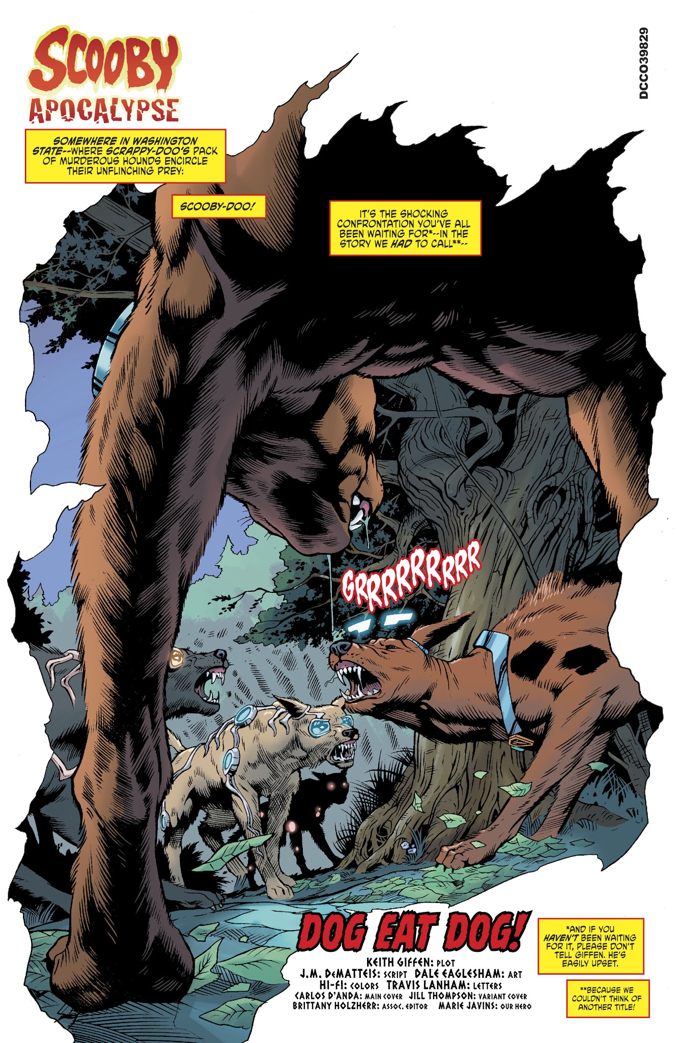 Read online Scooby Apocalypse comic -  Issue #15 - 4