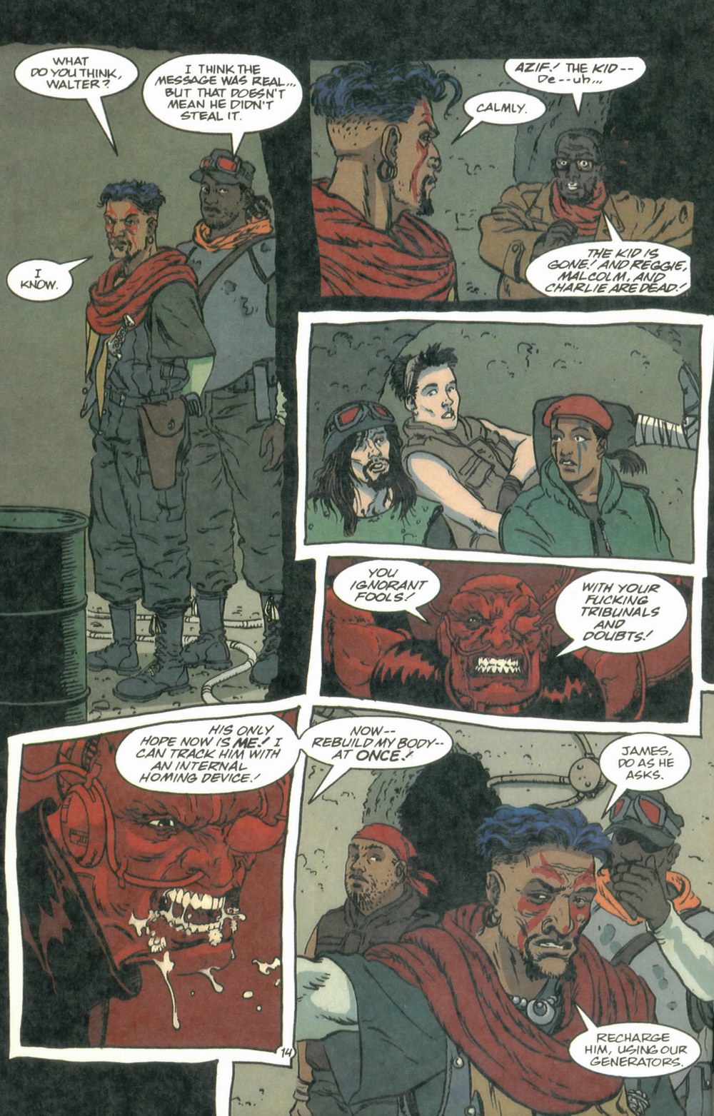 Read online Grendel: War Child comic -  Issue #7 - 16