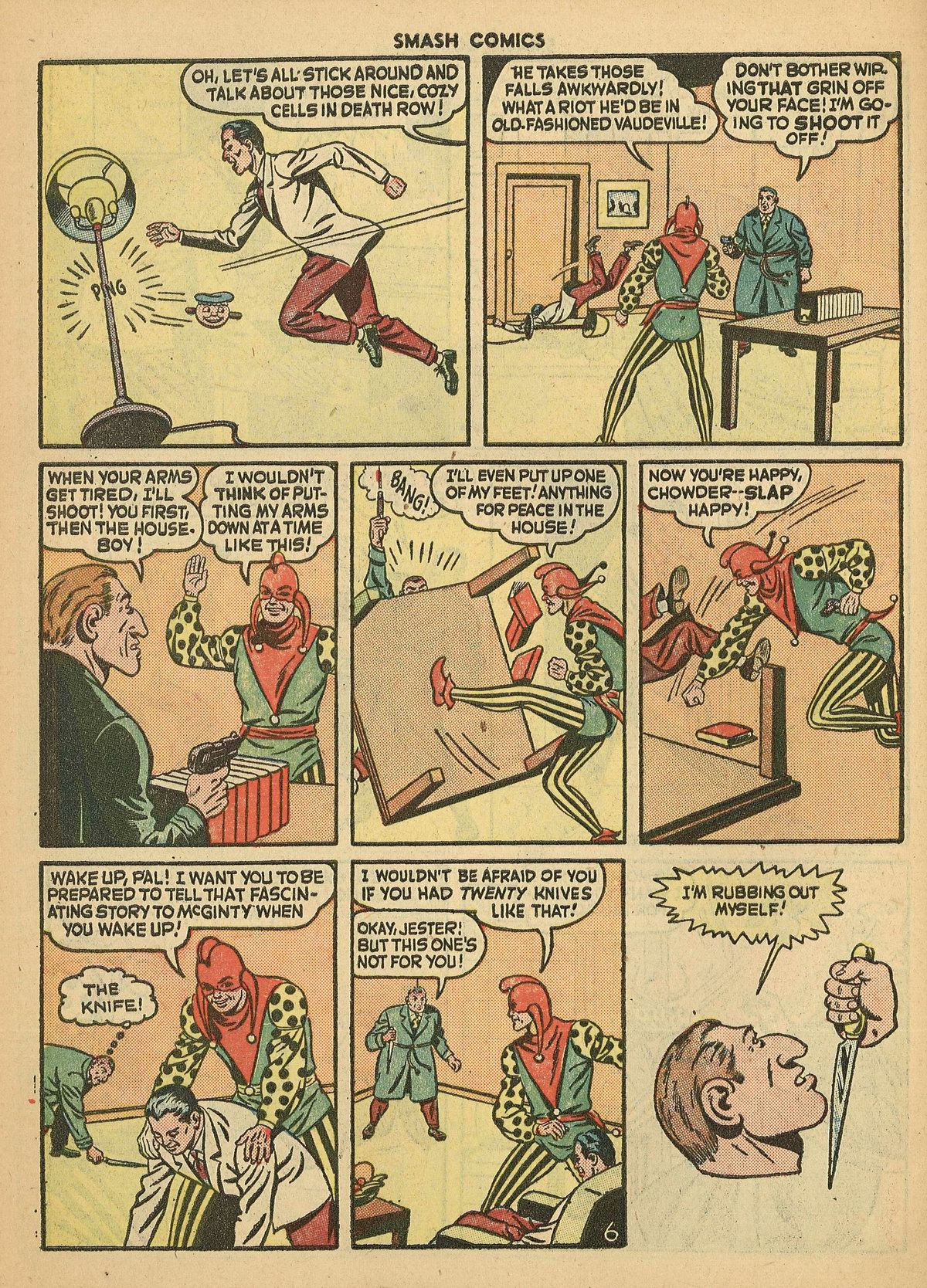 Read online Smash Comics comic -  Issue #69 - 56