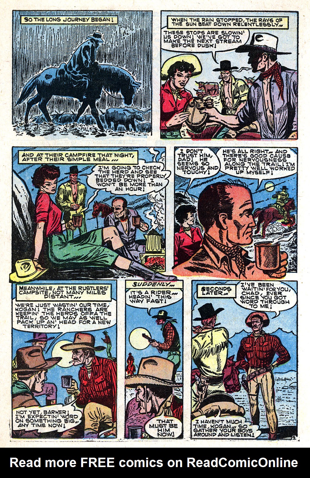 Read online Western Outlaws (1954) comic -  Issue #10 - 23