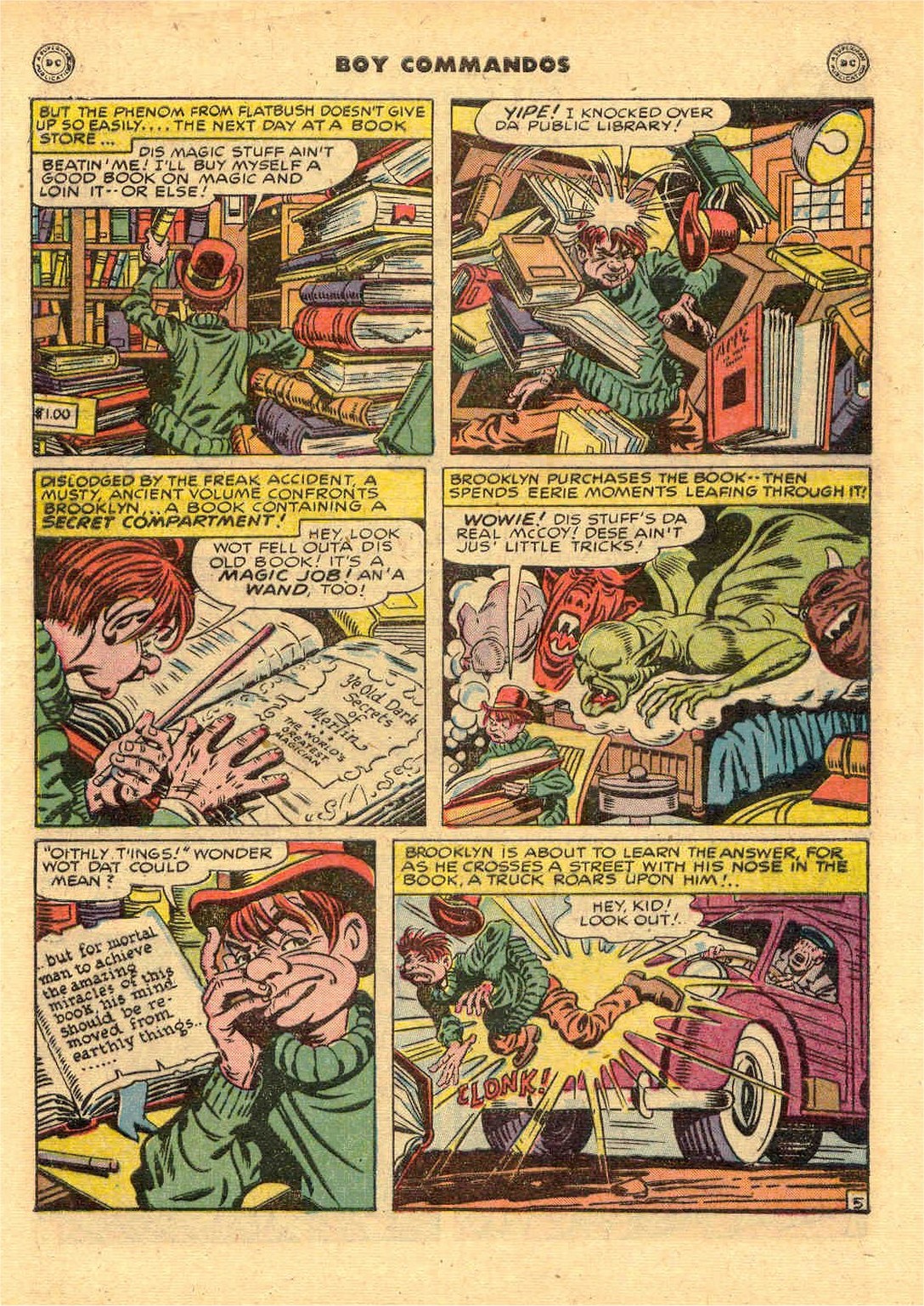 Read online Boy Commandos comic -  Issue #33 - 7