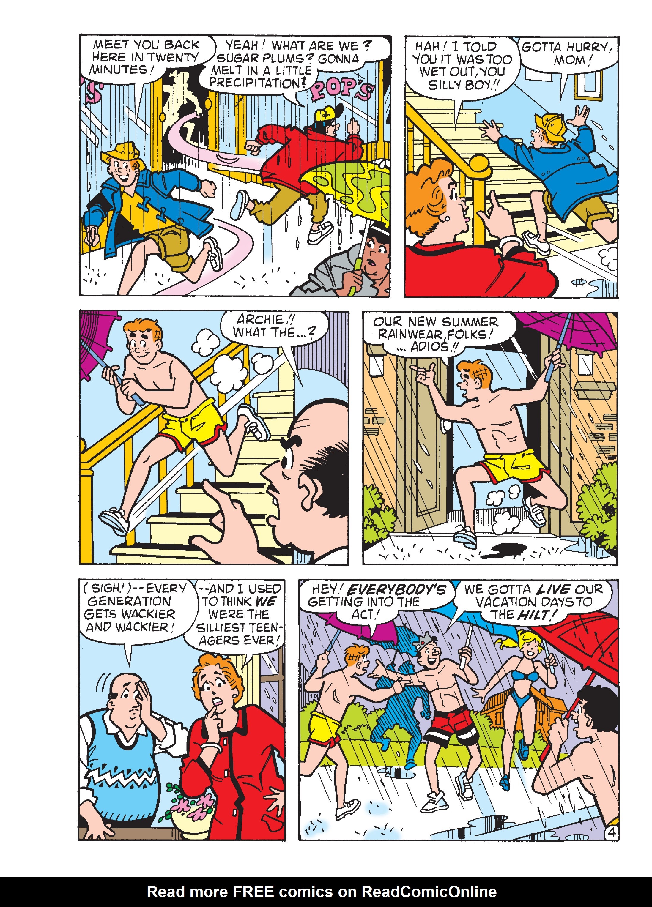 Read online Archie's Double Digest Magazine comic -  Issue #263 - 182