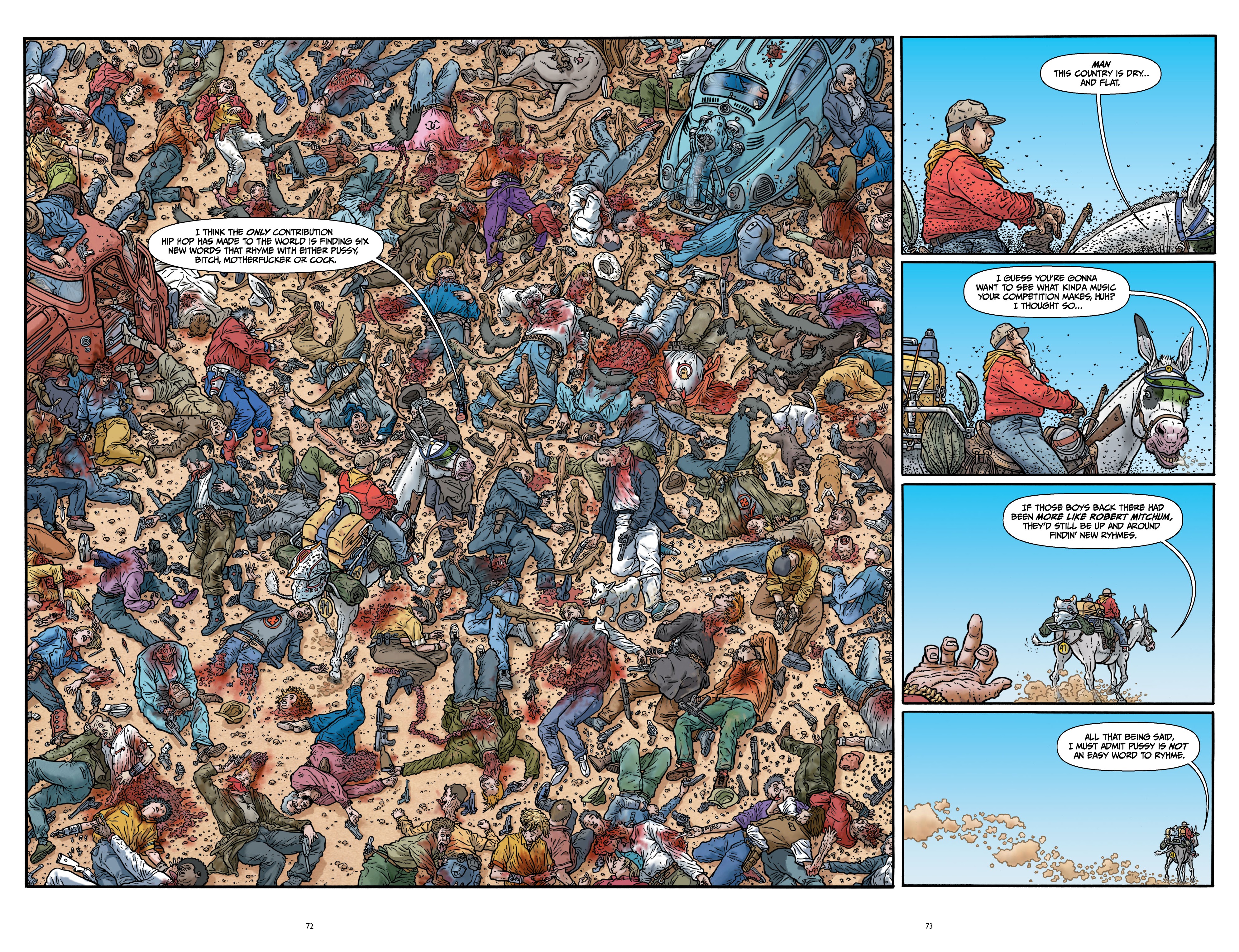 Read online Shaolin Cowboy comic -  Issue # _Start Trek (Part 1) - 53