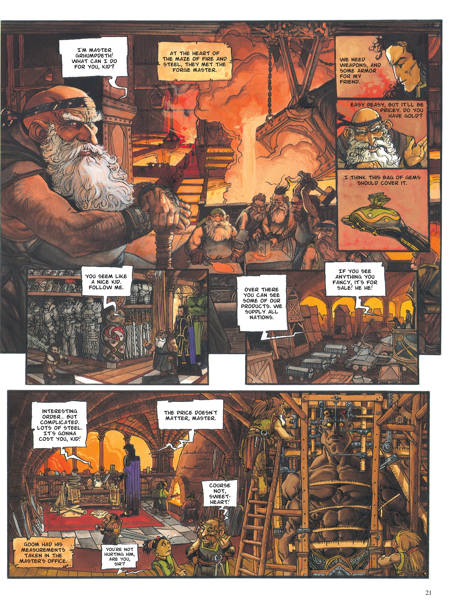 Read online The Black Moon Chronicles comic -  Issue #3 - 22
