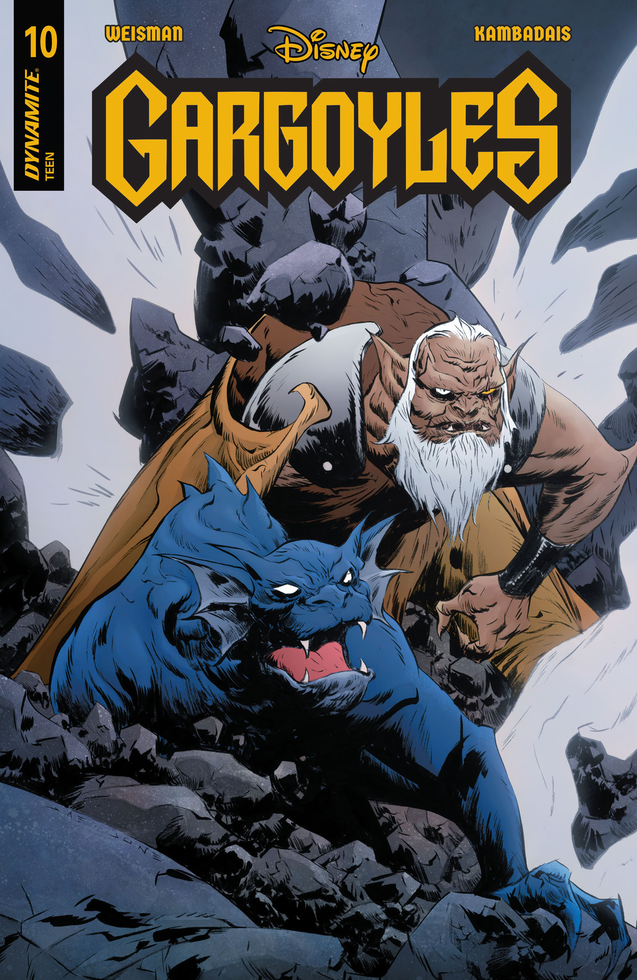 Read online Gargoyles (2022) comic -  Issue #10 - 4