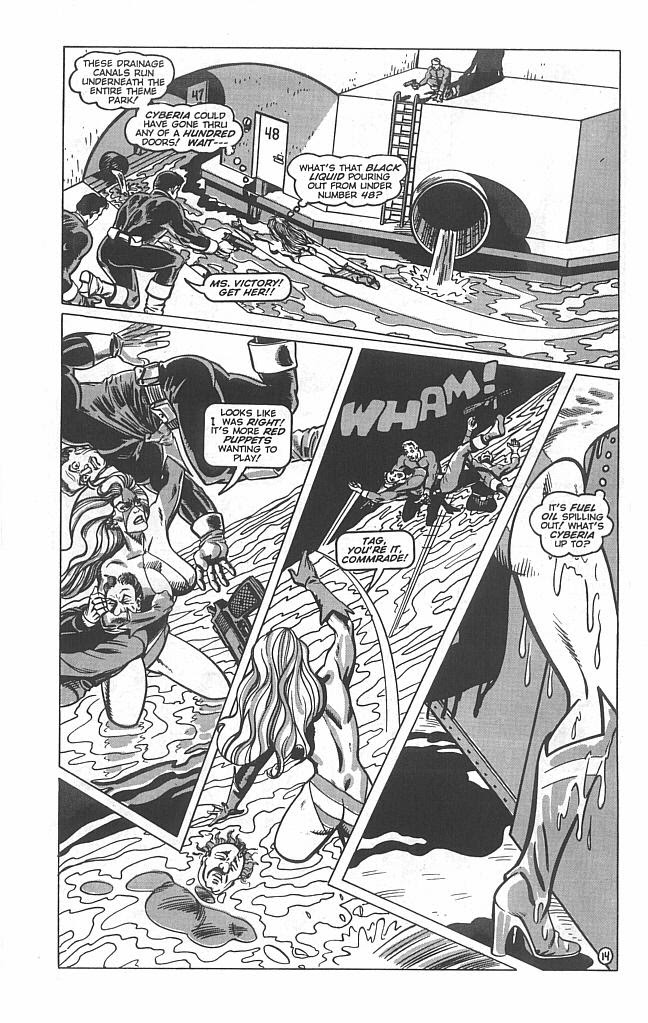 Read online FemForce Special: Rayda The Cyberian Connection comic -  Issue #2 - 16