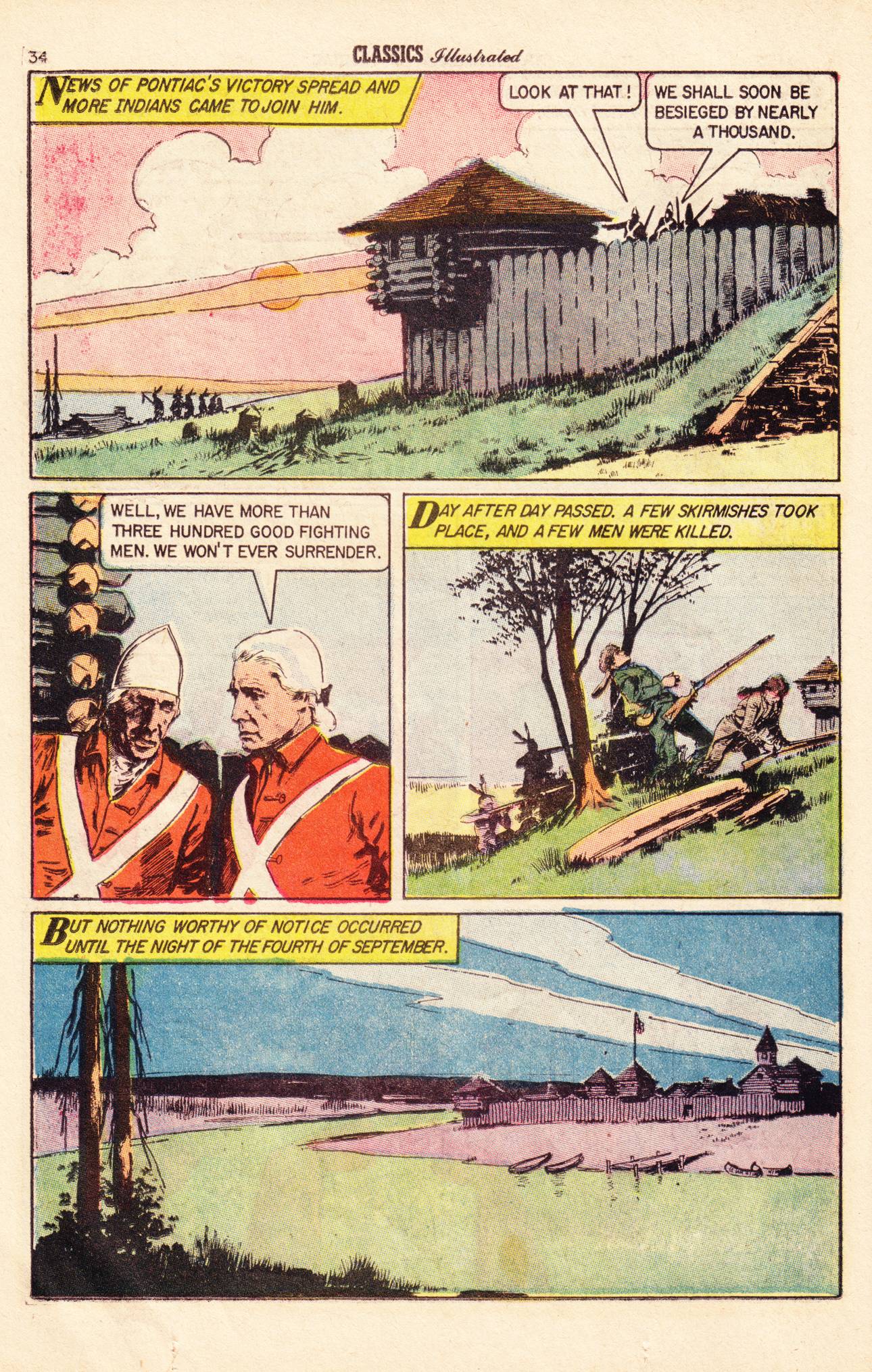 Read online Classics Illustrated comic -  Issue #154 - 36