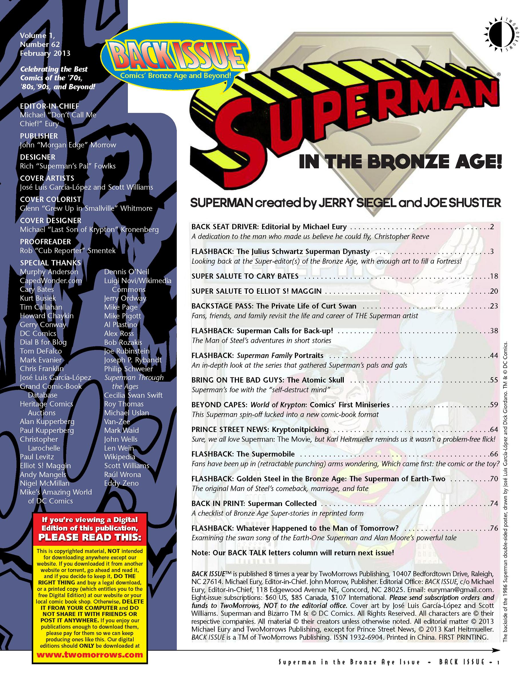 Read online Back Issue comic -  Issue #62 - 3