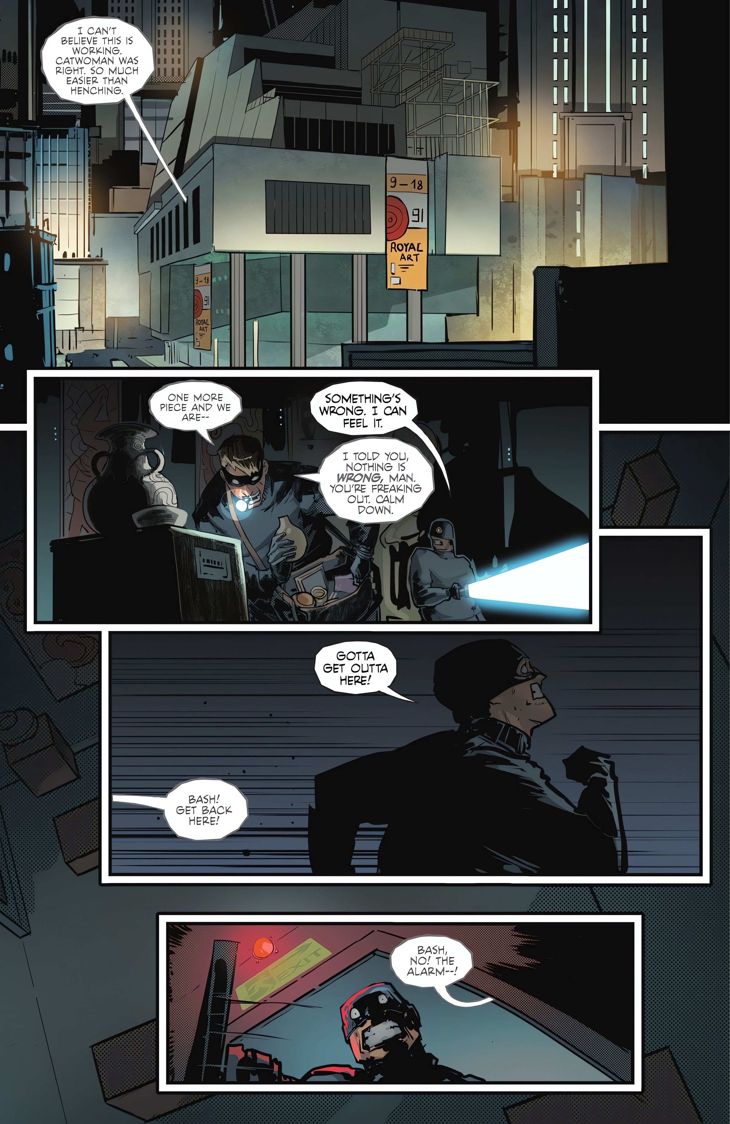 Read online Batman/Catwoman: The Gotham War: Red Hood comic -  Issue #1 - 16