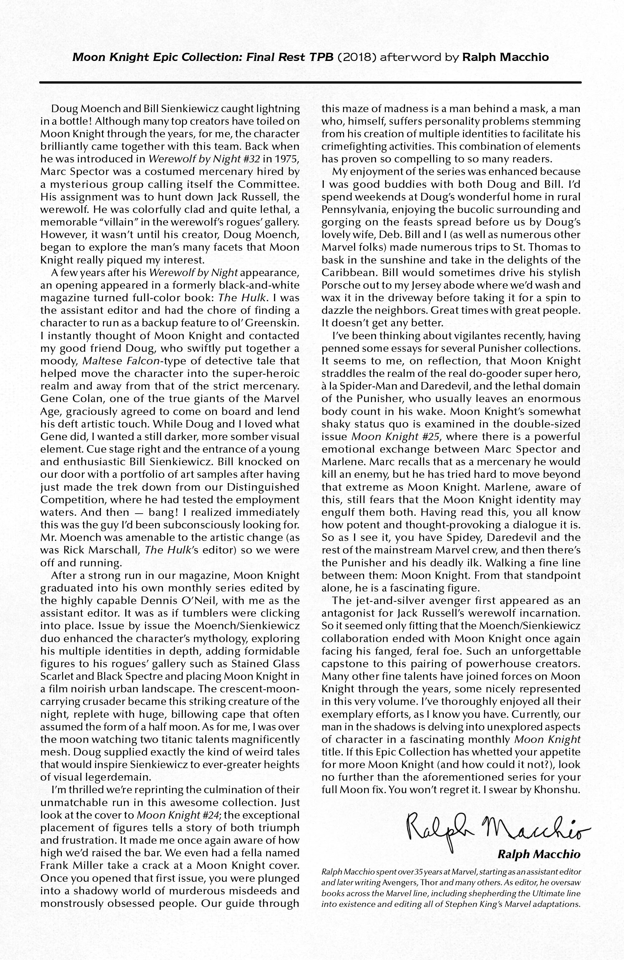 Read online Moon Knight Omnibus comic -  Issue # TPB 2 (Part 10) - 20