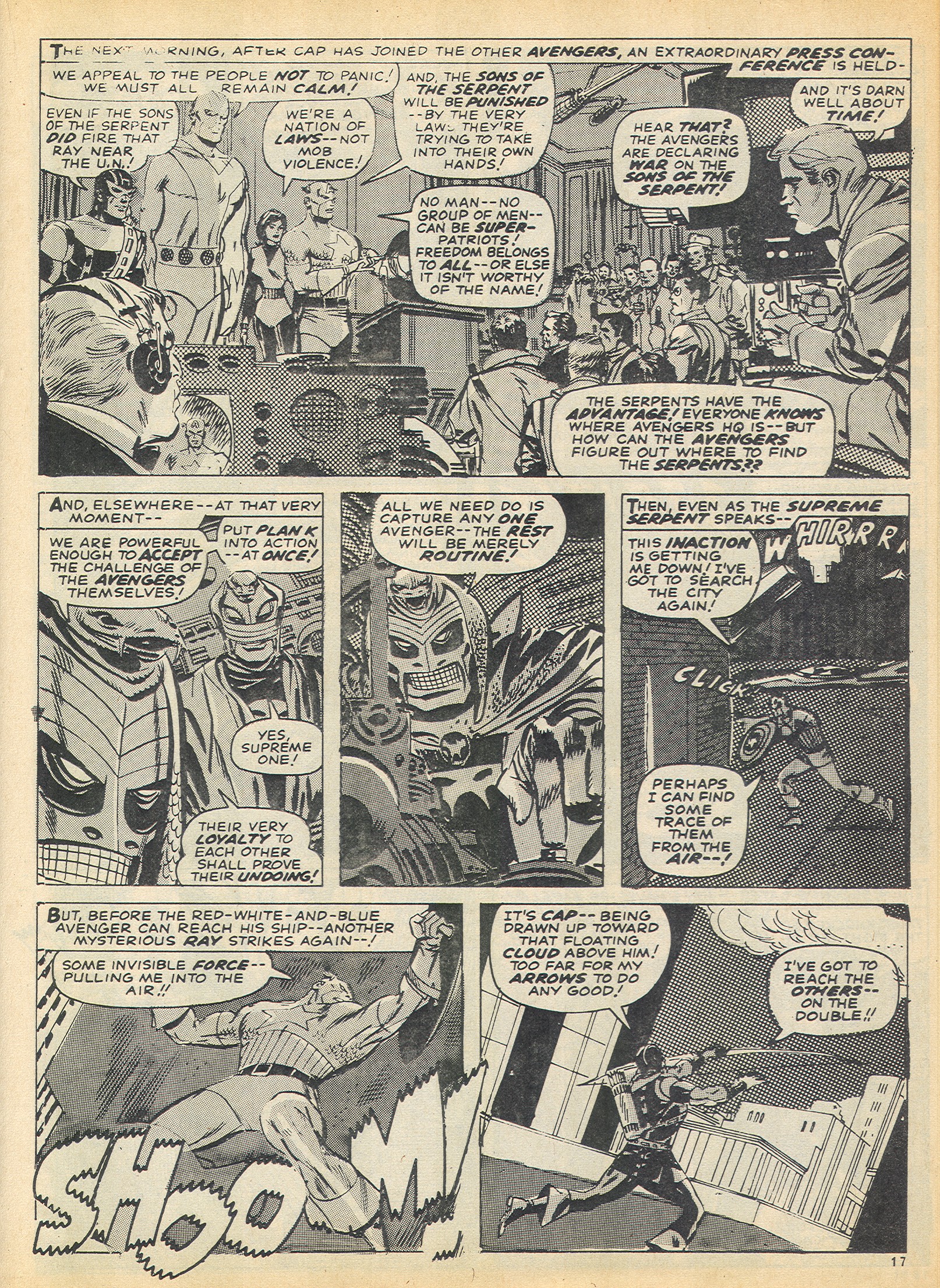 Read online The Avengers (1973) comic -  Issue #31 - 17