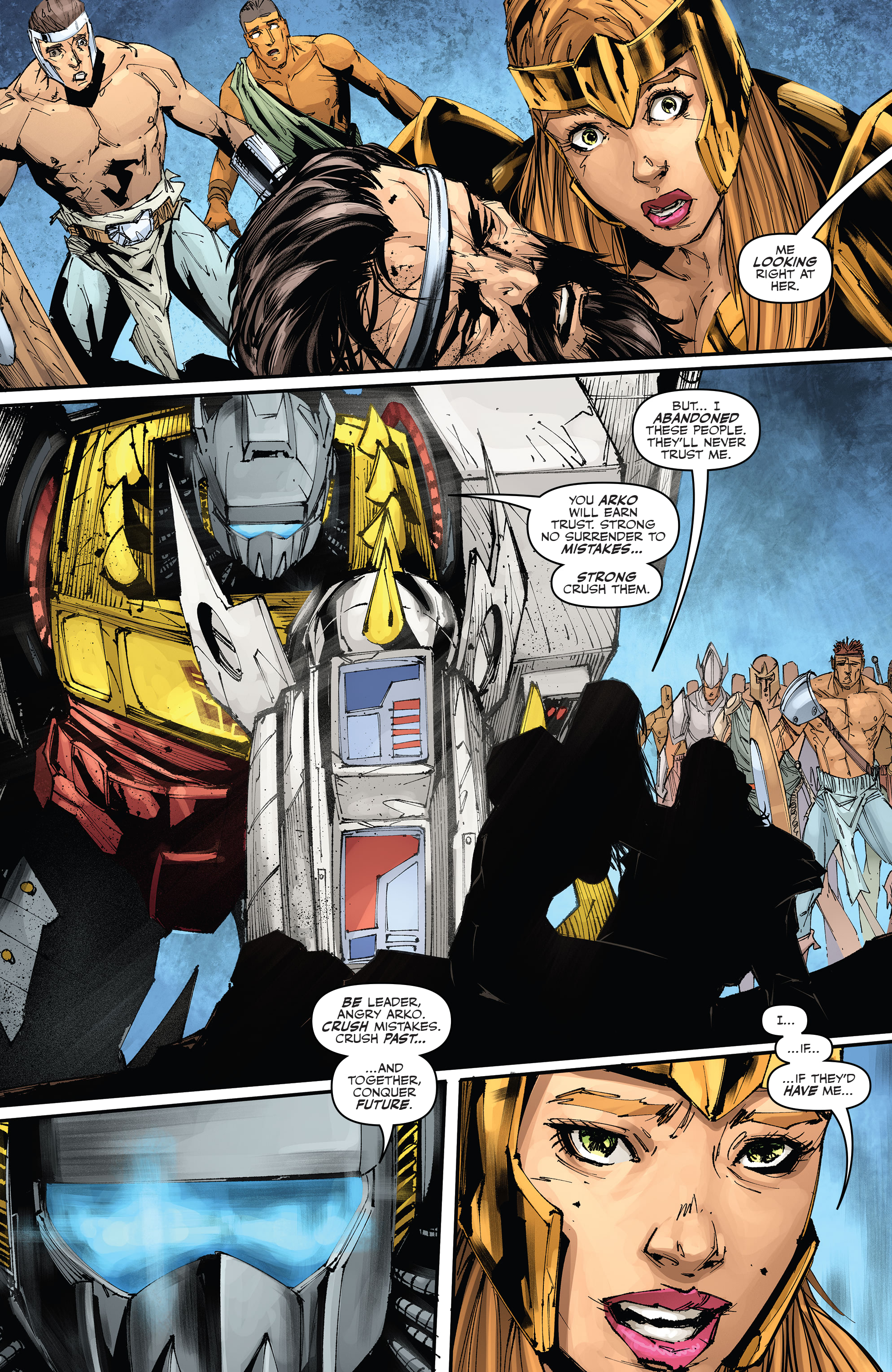 Read online Transformers: King Grimlock comic -  Issue #5 - 21