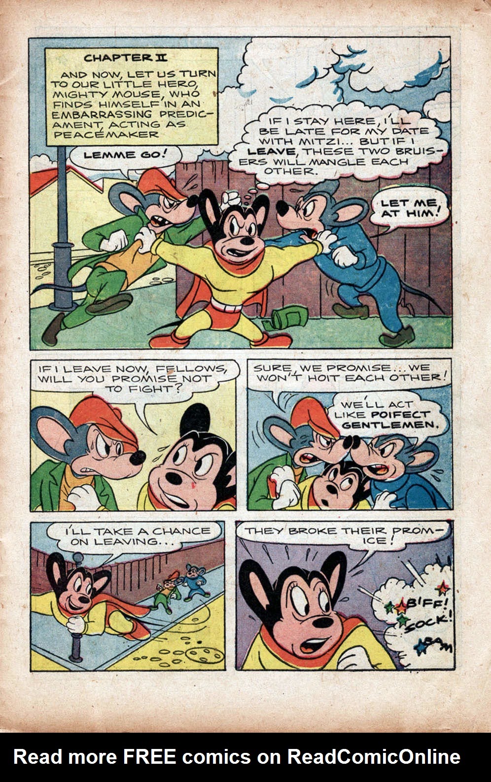 Read online Paul Terry's Mighty Mouse Comics comic -  Issue #48 - 8