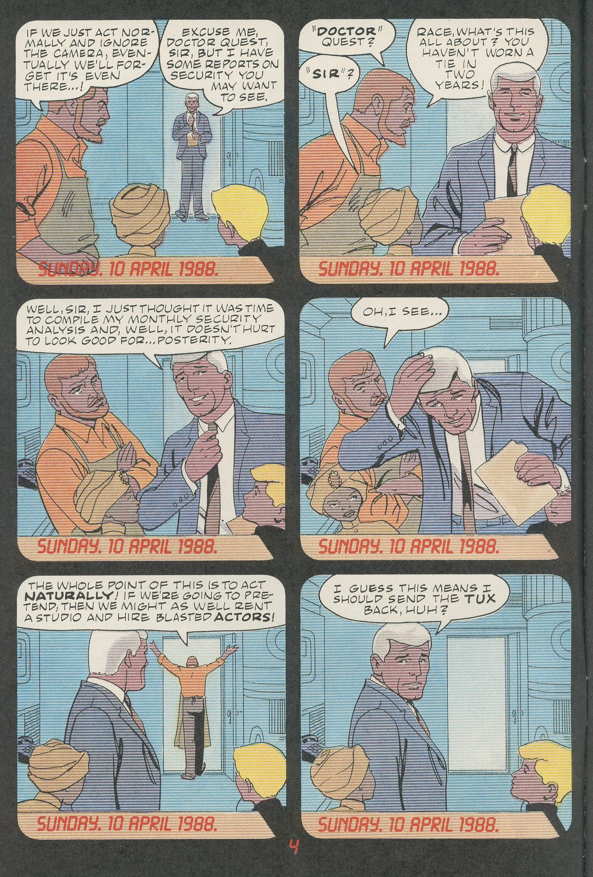 Read online Jonny Quest comic -  Issue #22 - 6
