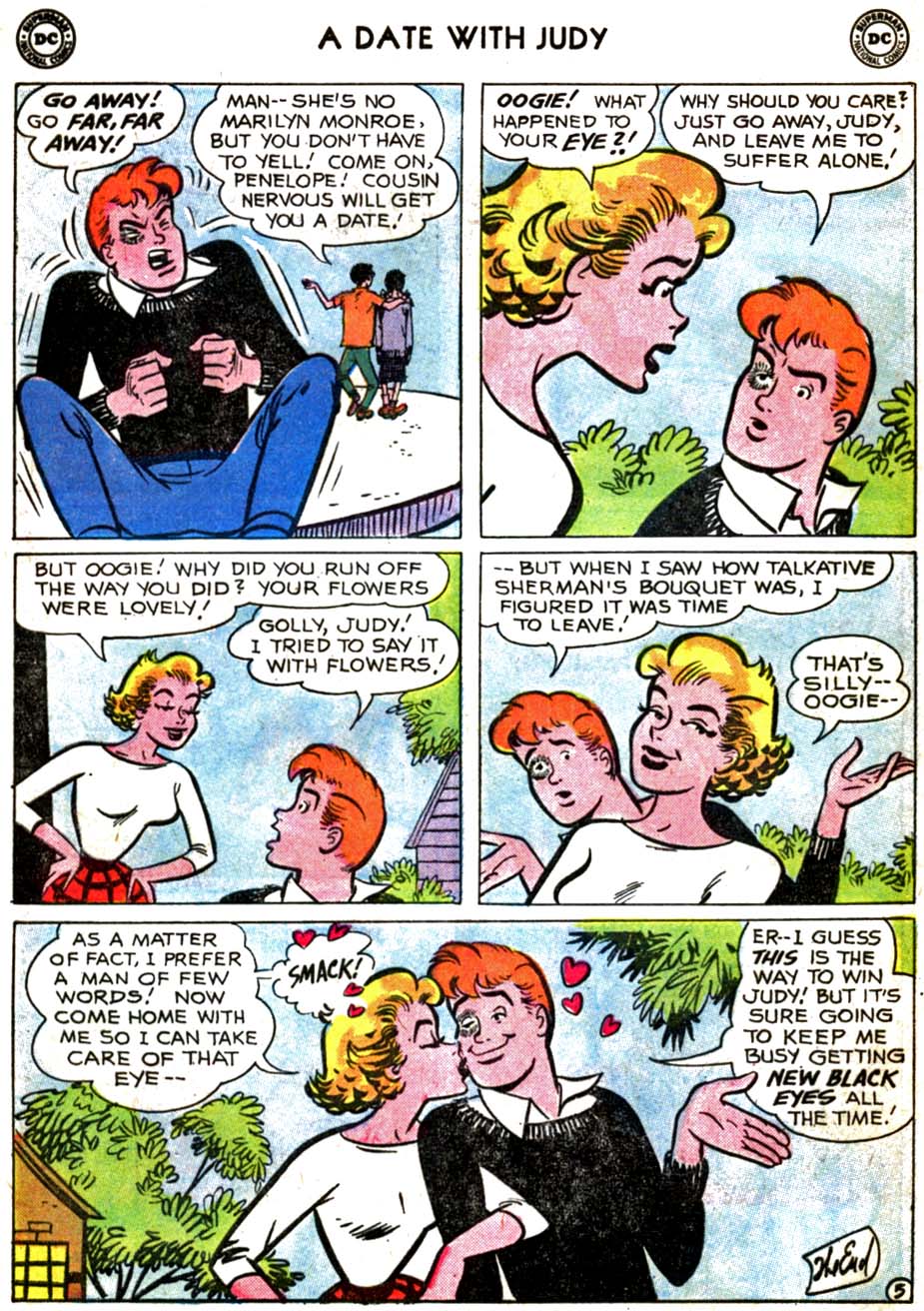 Read online A Date with Judy comic -  Issue #76 - 32
