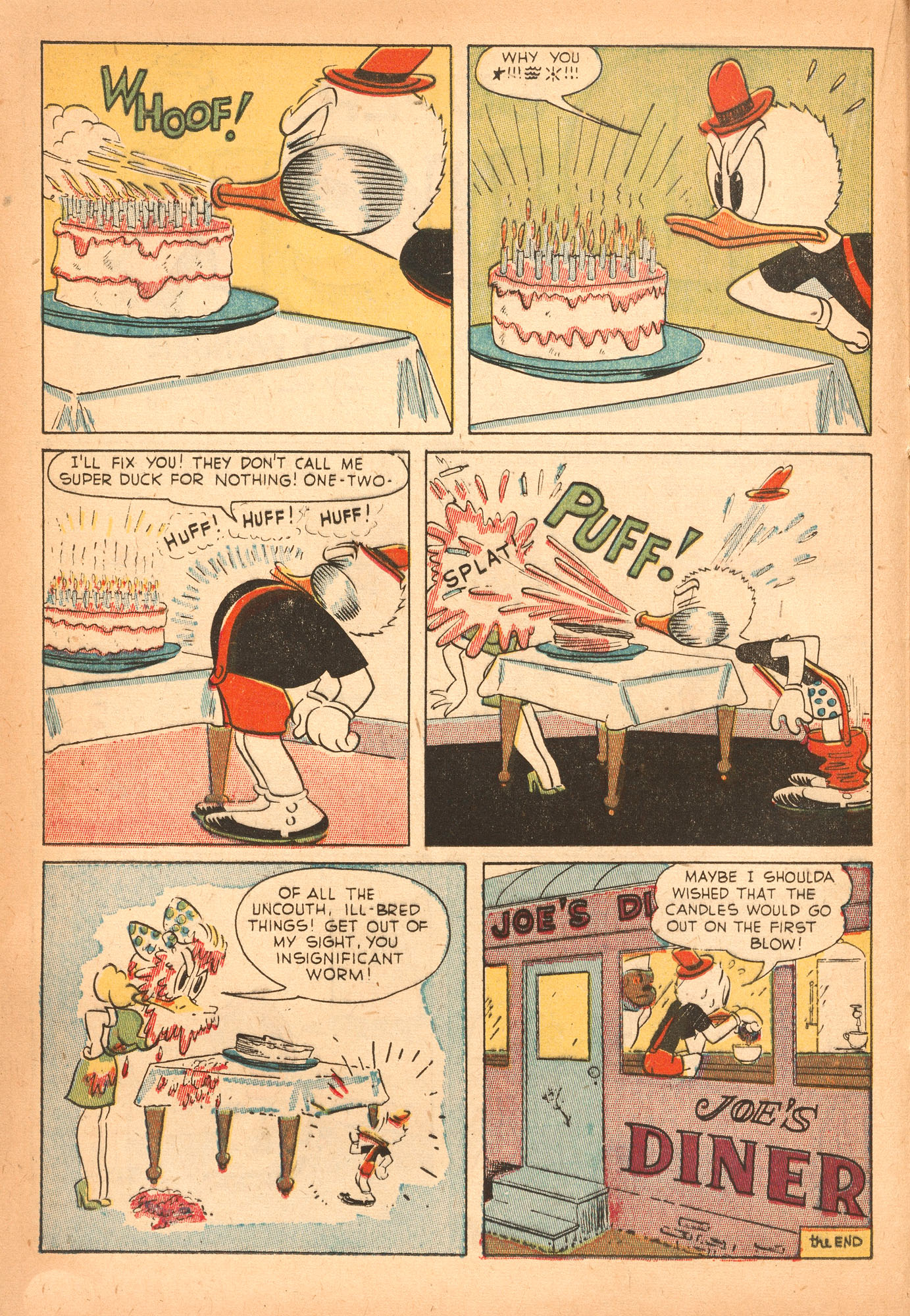 Read online Super Duck Comics comic -  Issue #20 - 22