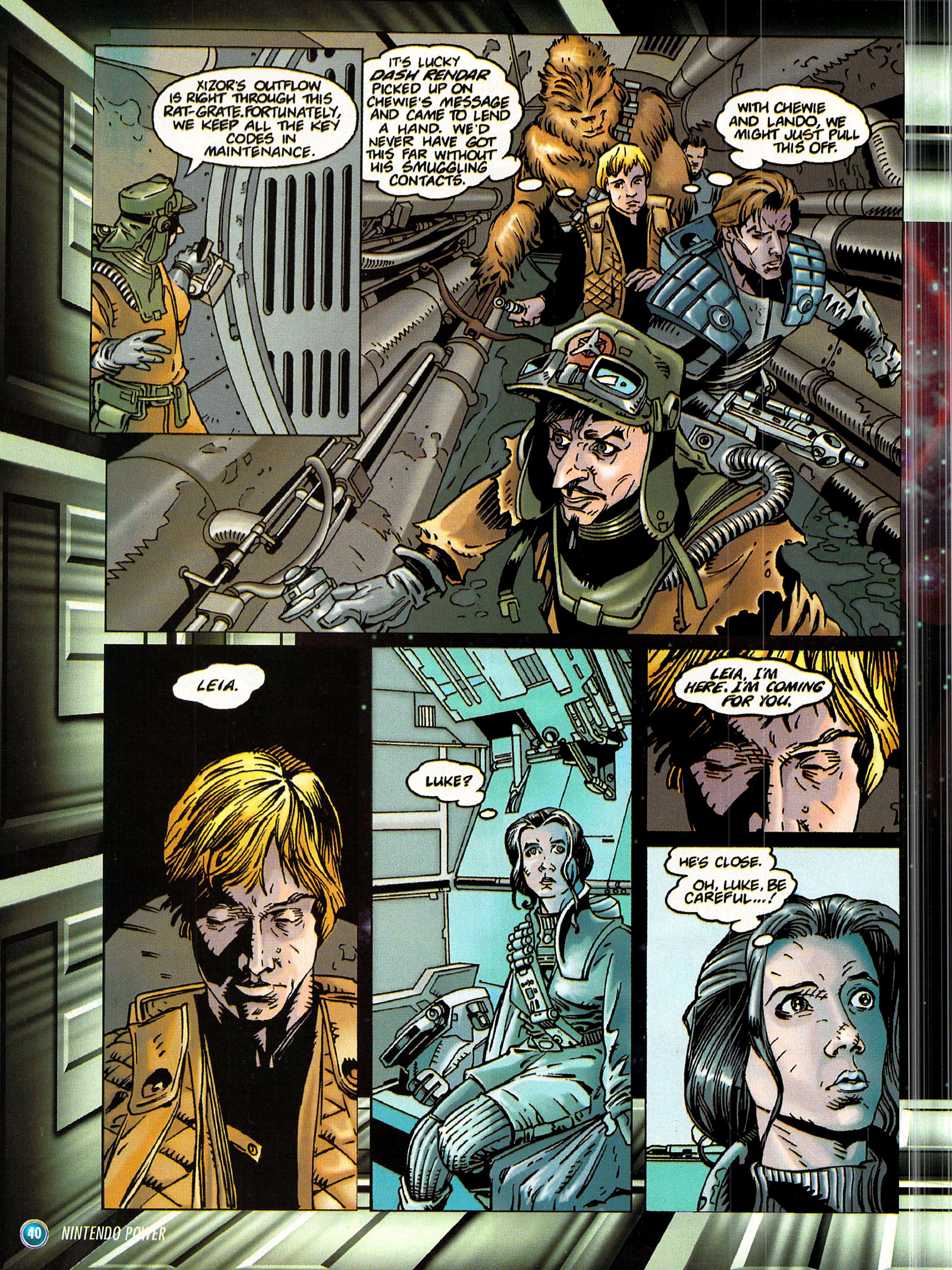 Read online Nintendo Power comic -  Issue #92 - 40