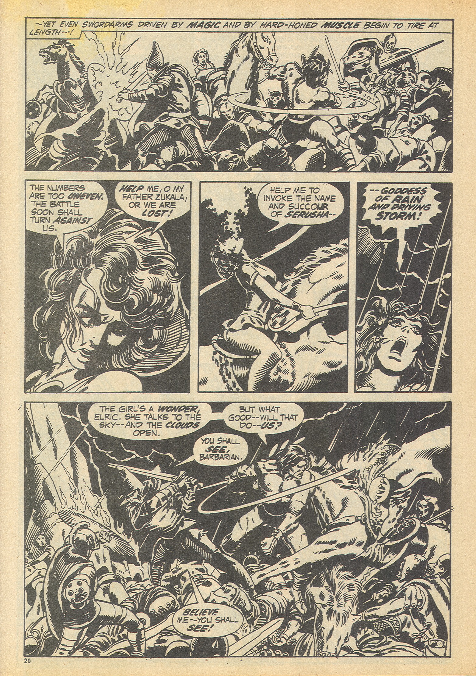 Read online The Savage Sword of Conan (1975) comic -  Issue #15 - 20