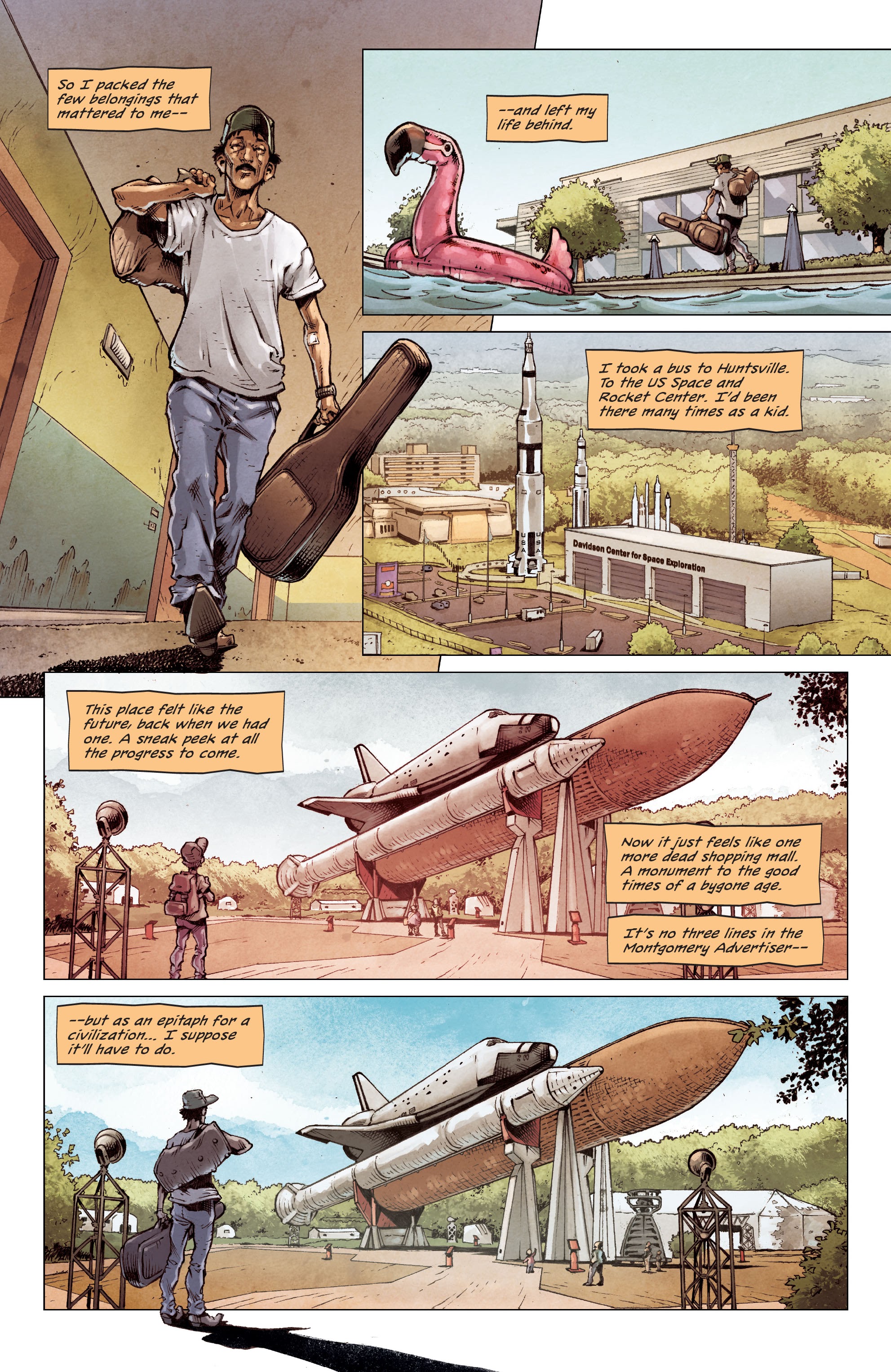 Read online Traveling To Mars comic -  Issue #1 - 15