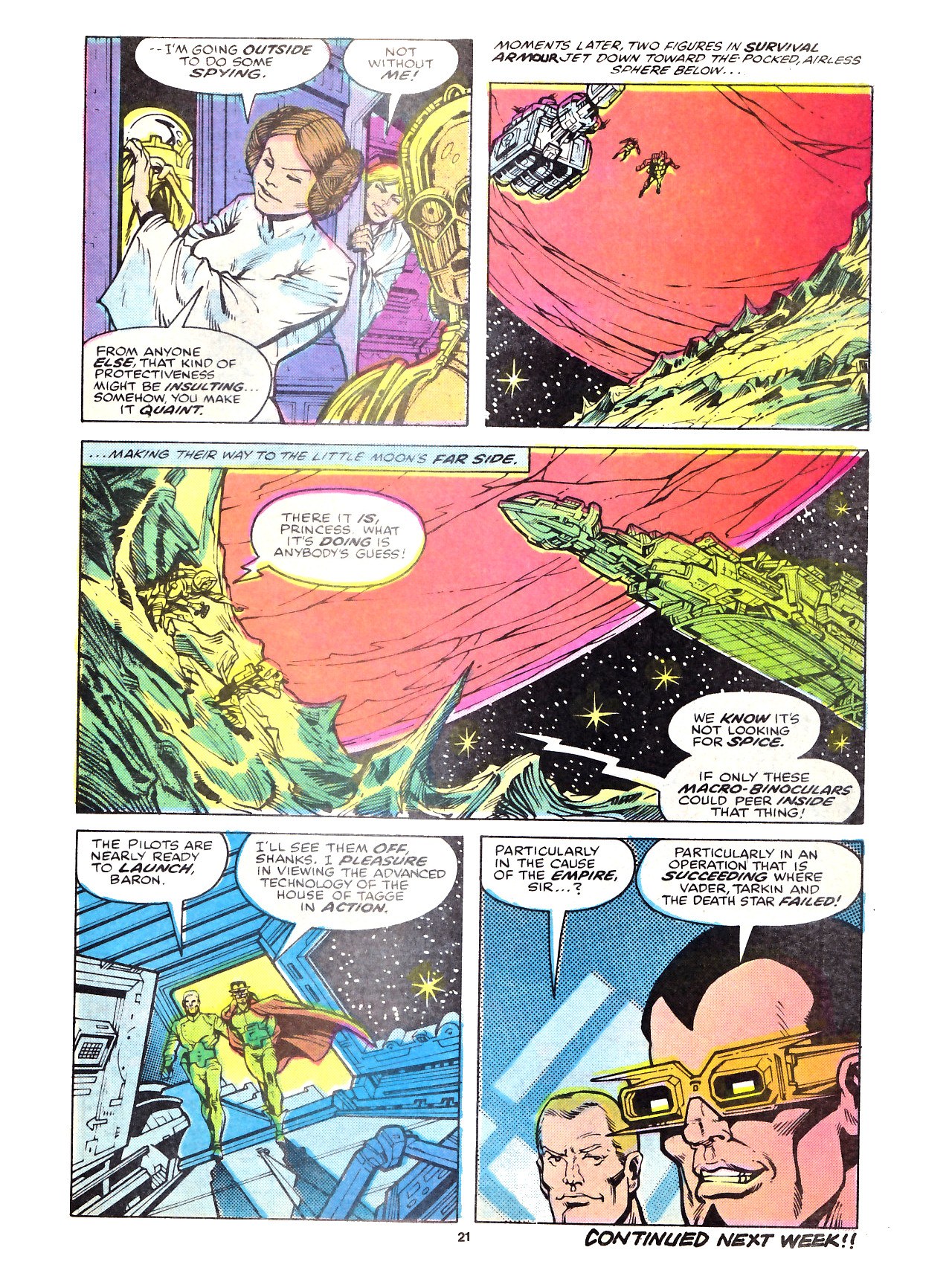 Read online Return of the Jedi comic -  Issue #47 - 21