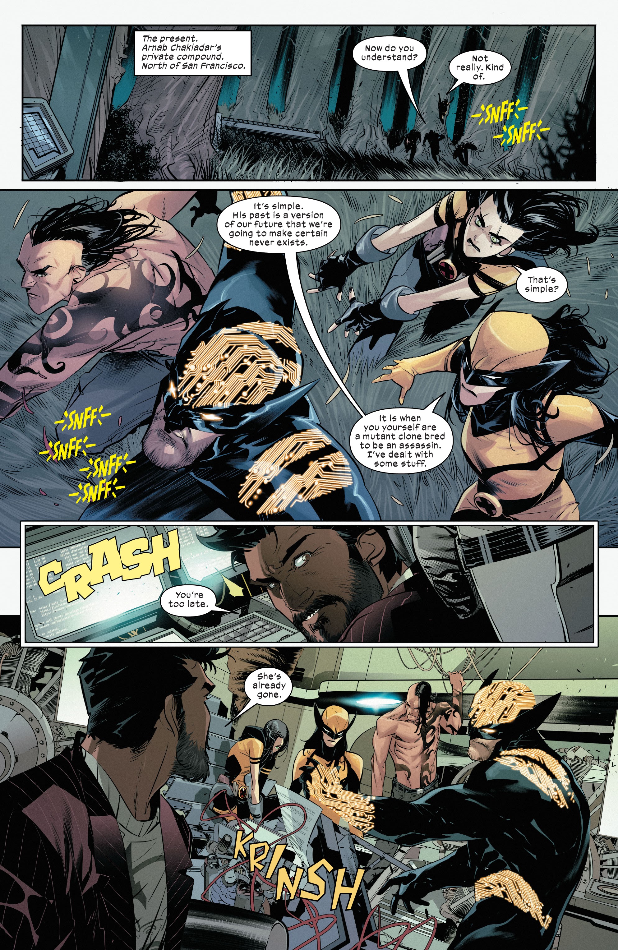 Read online The X Lives & Deaths Of Wolverine comic -  Issue # TPB (Part 3) - 5