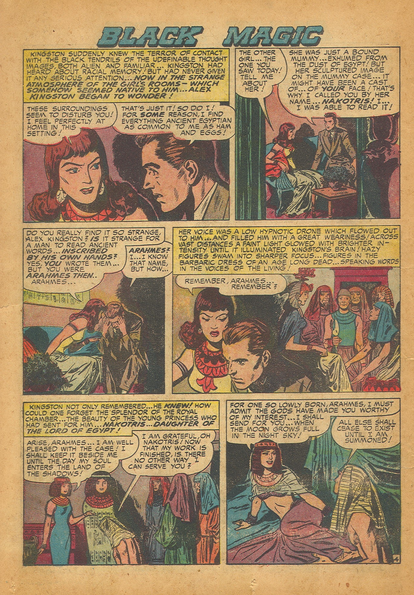 Read online Black Magic (1950) comic -  Issue #2 - 36