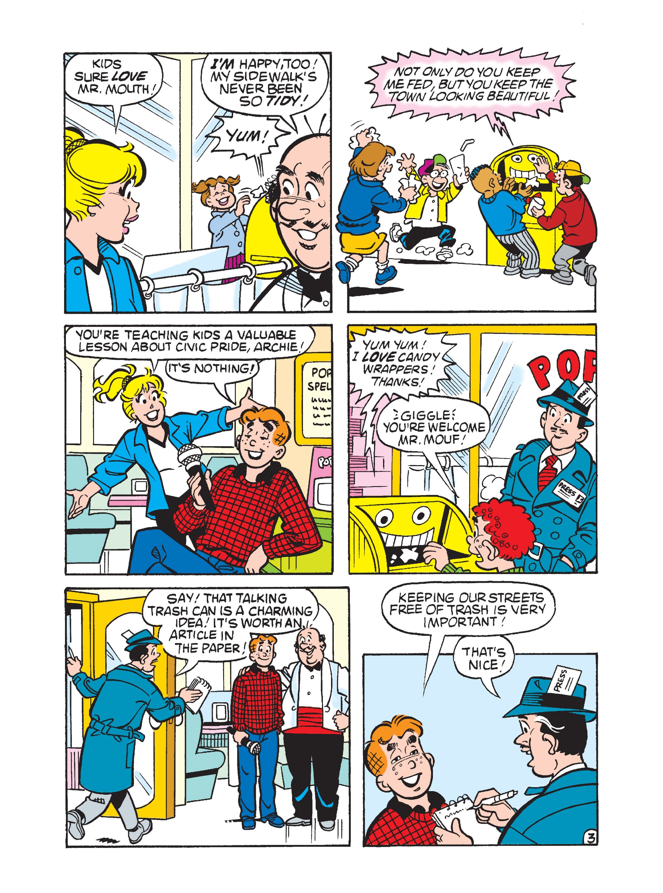 Read online Archie's Double Digest Magazine comic -  Issue #238 - 196
