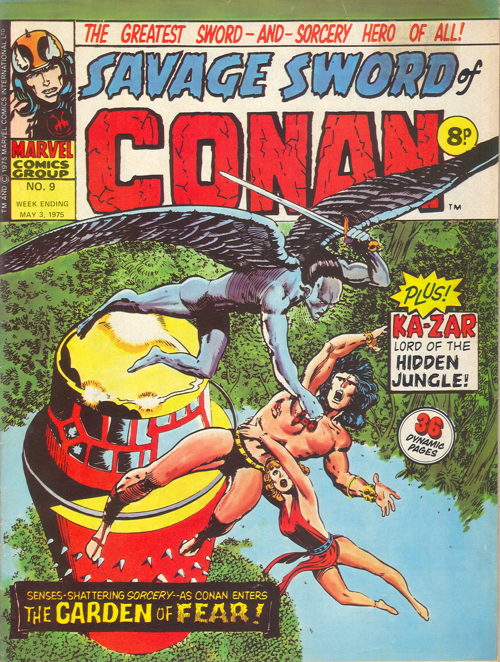Read online The Savage Sword of Conan (1975) comic -  Issue #9 - 1