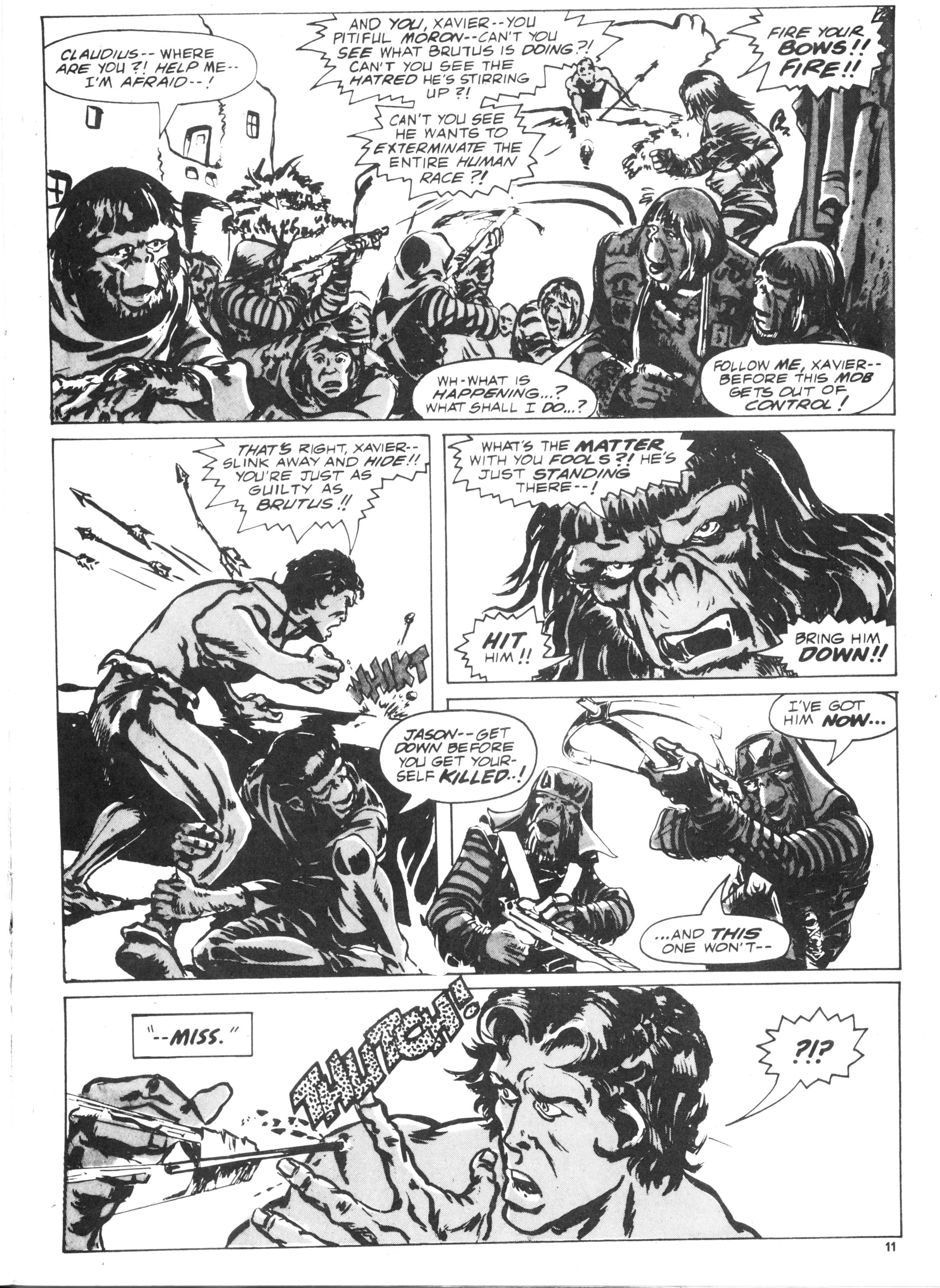 Read online Planet of the Apes (1974) comic -  Issue #14 - 11