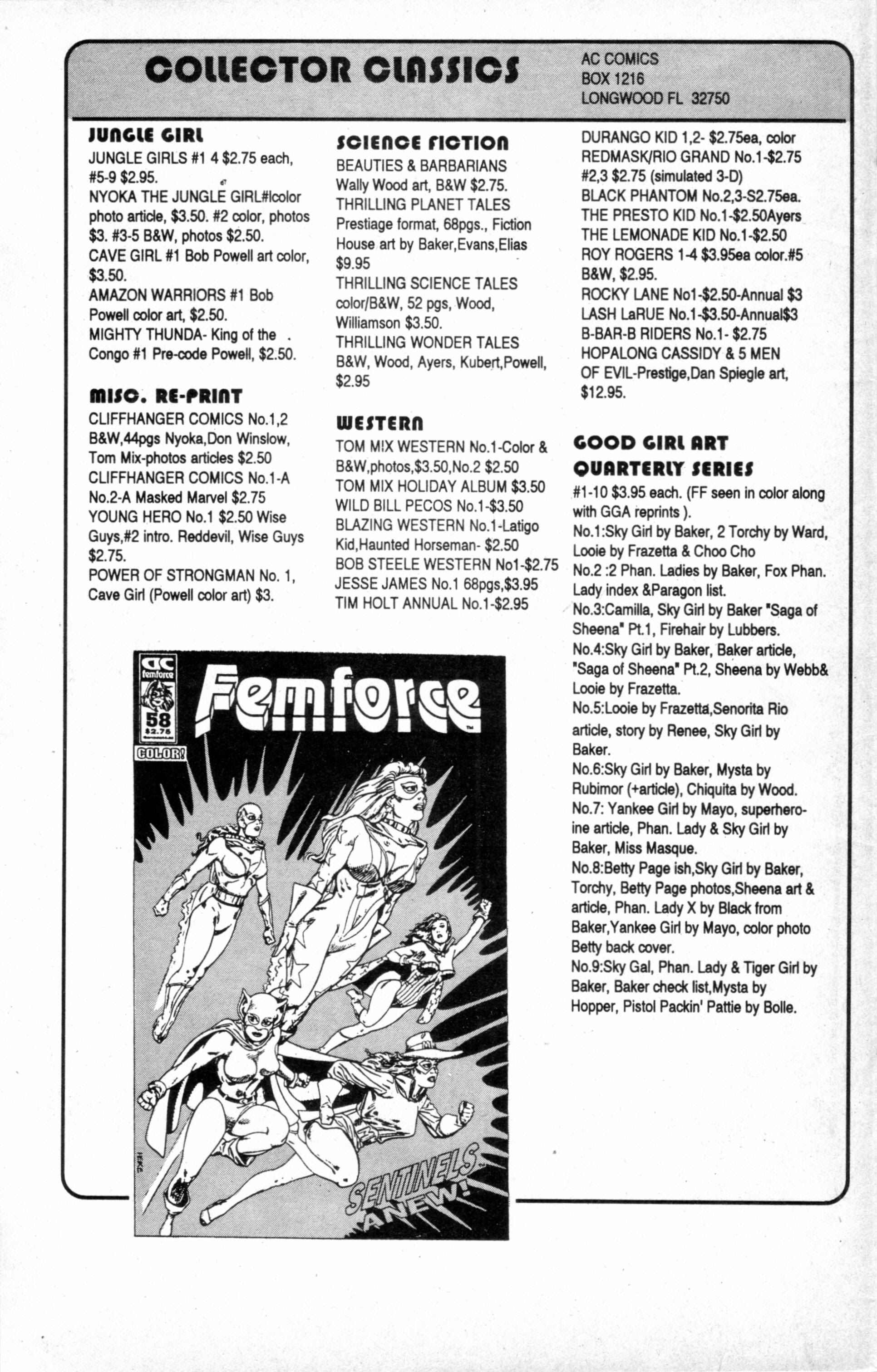 Read online Jungle Girls (1988) comic -  Issue #12 - 34