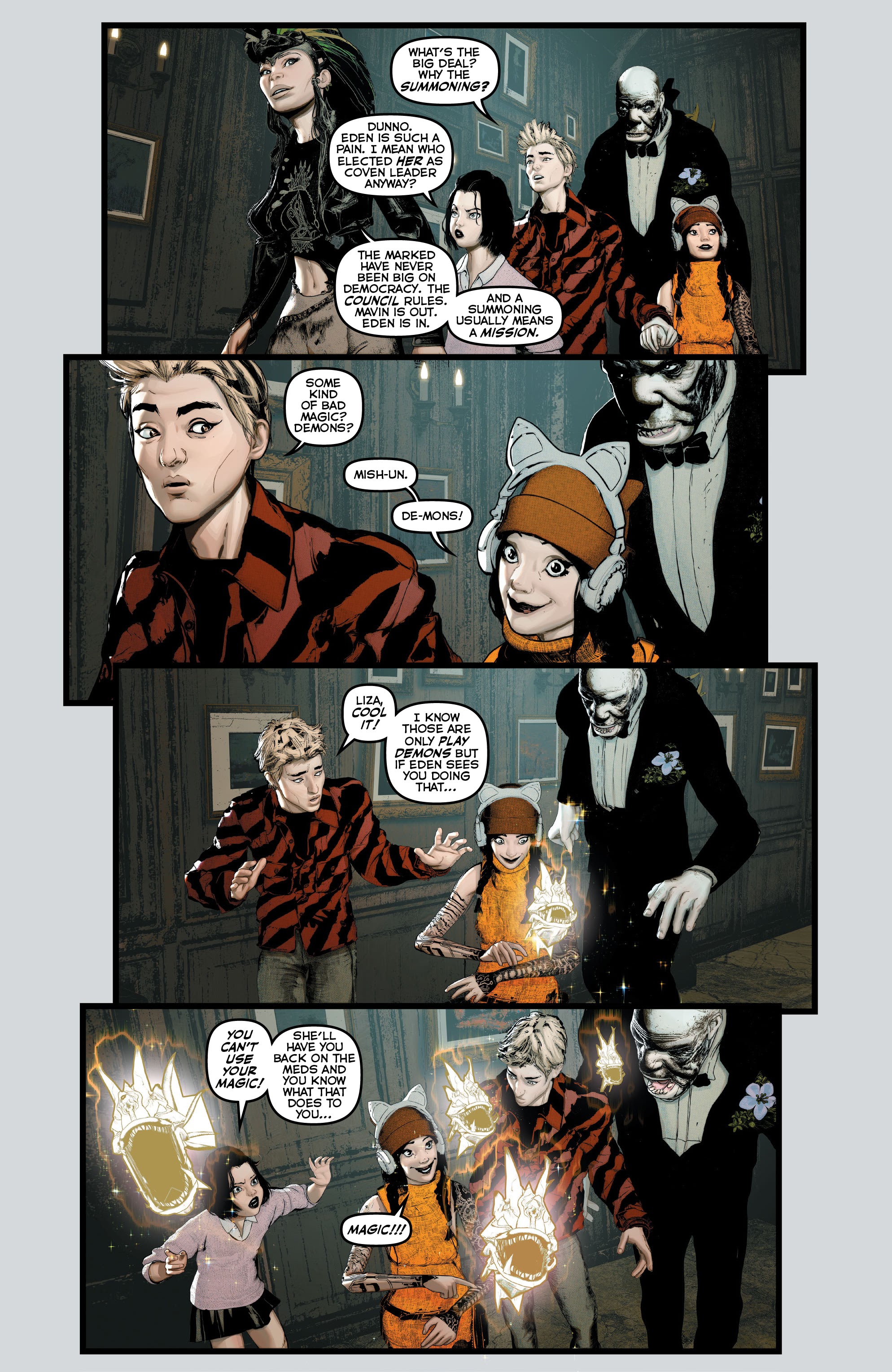 Read online The Marked comic -  Issue # _Halloween Special - 3