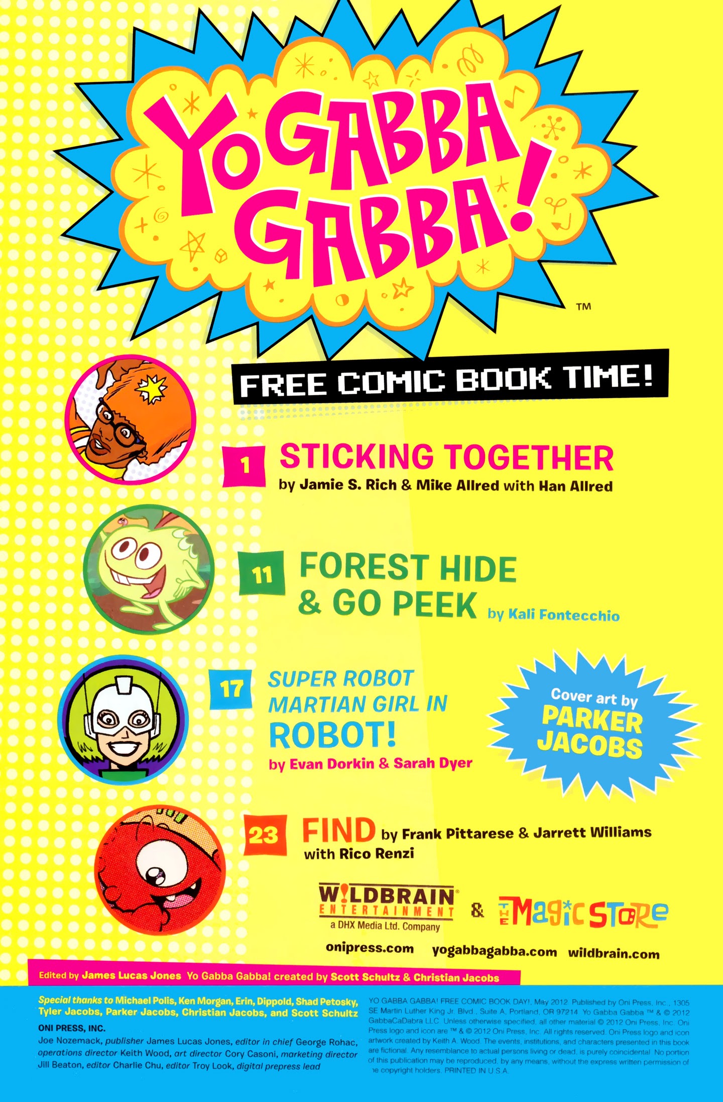 Read online Yo Gabba Gabba! Free Comic Book Day! comic -  Issue # Full - 2