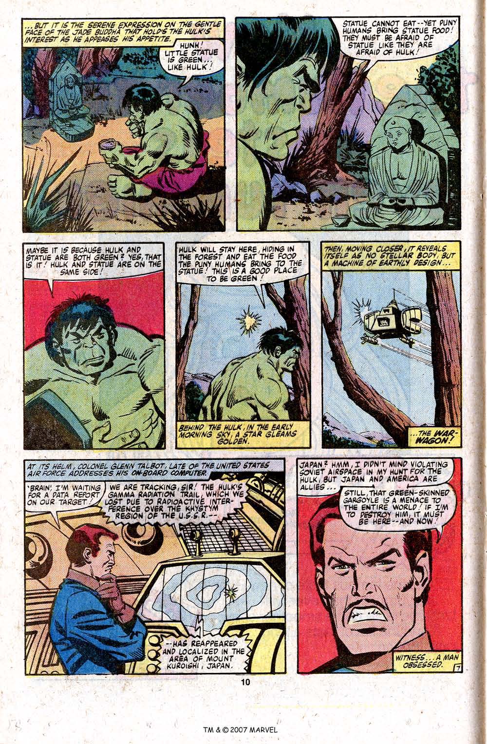 Read online The Incredible Hulk (1968) comic -  Issue #260 - 12