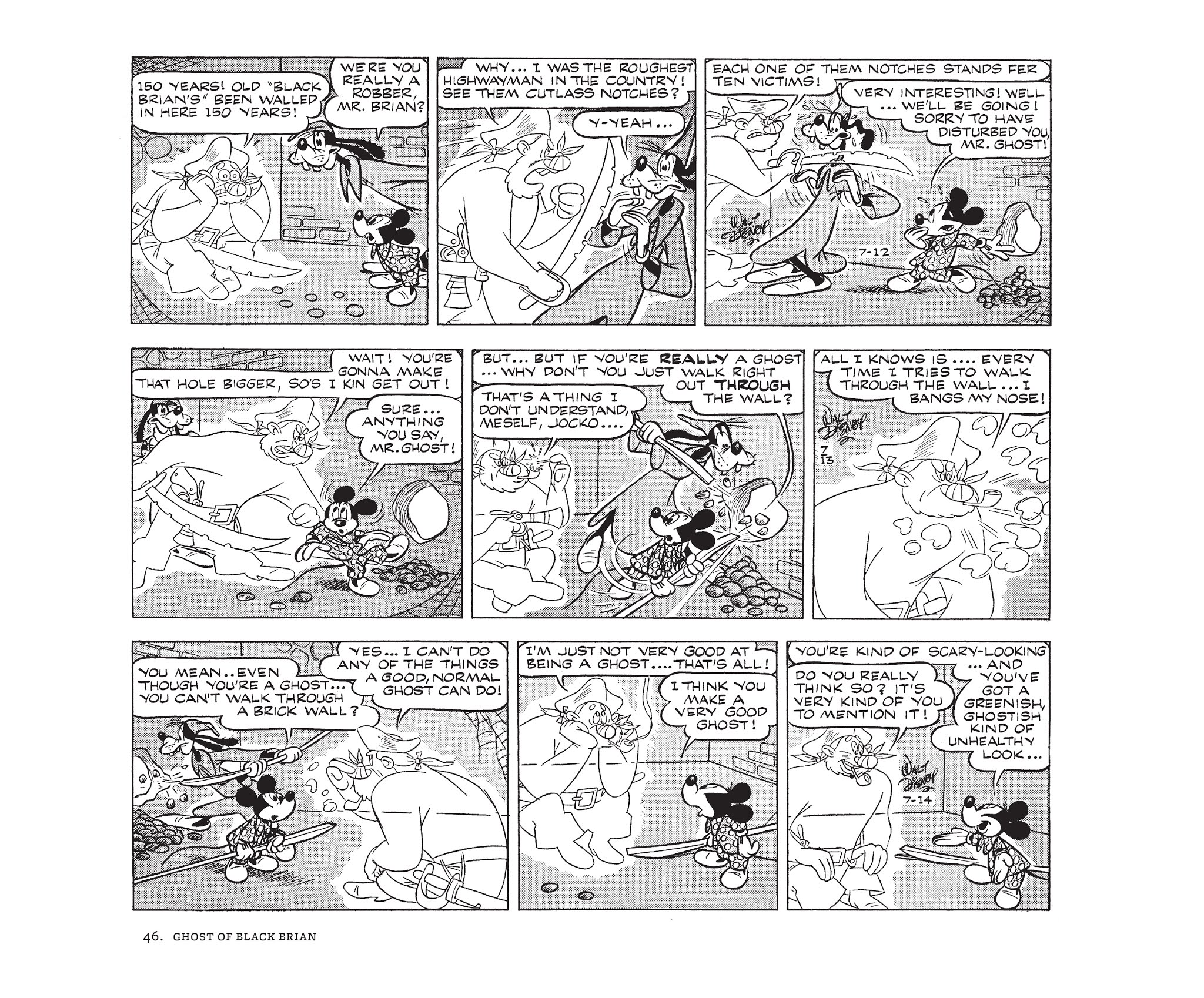 Read online Walt Disney's Mickey Mouse by Floyd Gottfredson comic -  Issue # TPB 11 (Part 1) - 46