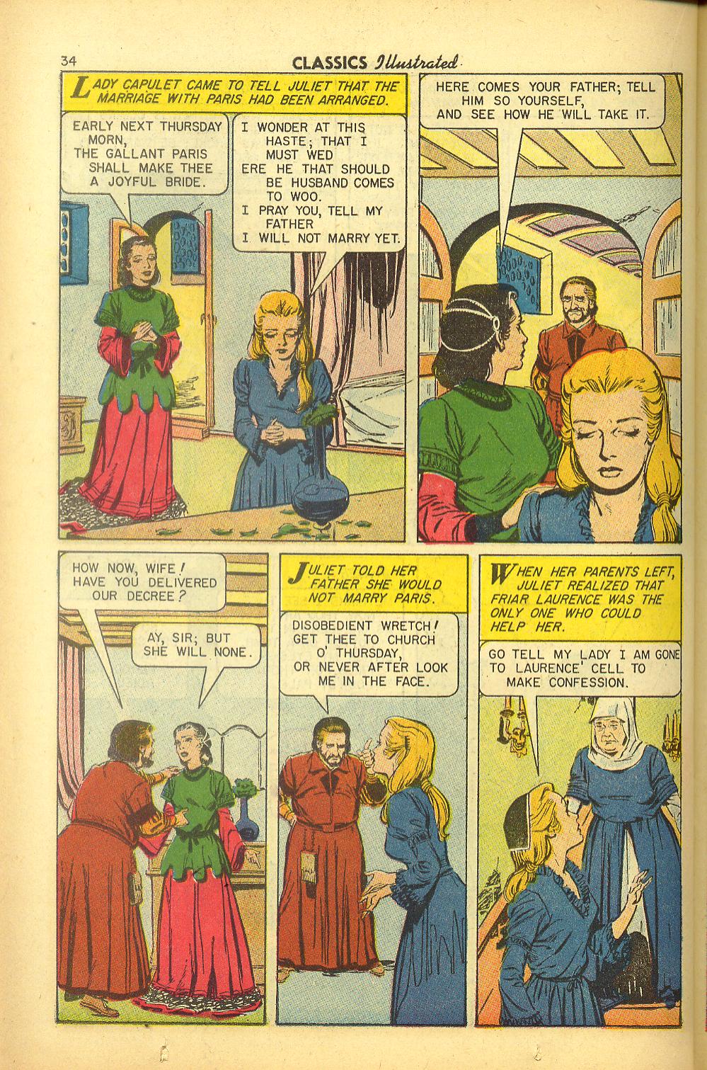 Read online Classics Illustrated comic -  Issue #134 - 36