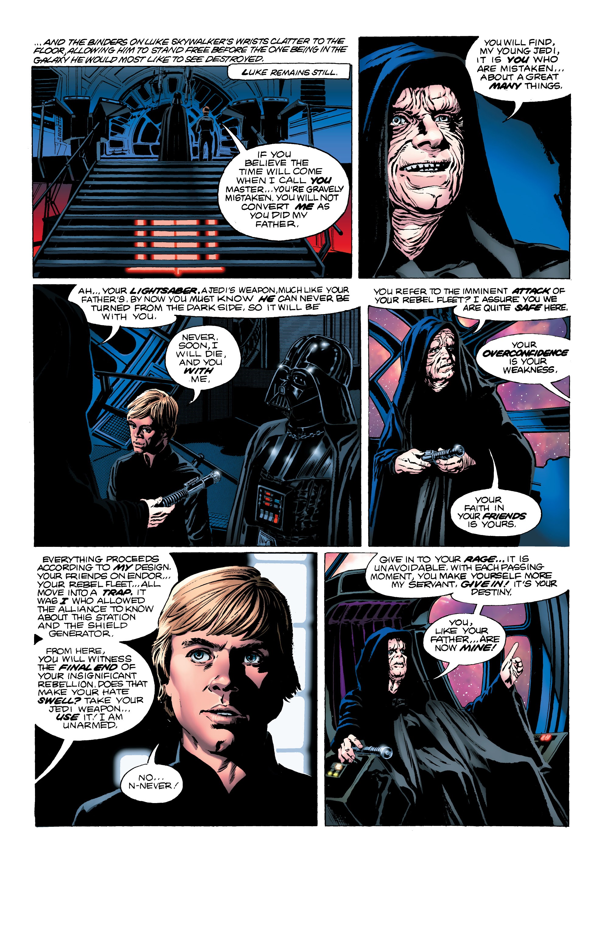 Read online Star Wars: The Original Trilogy: The Movie Adaptations comic -  Issue # TPB (Part 3) - 100