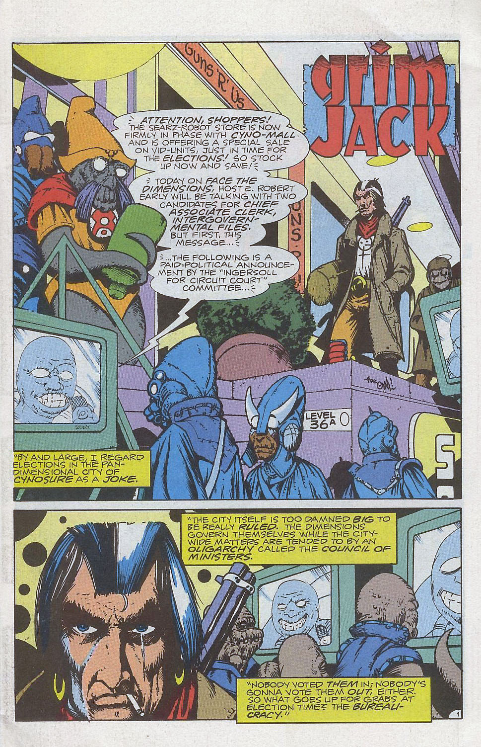 Read online Grimjack comic -  Issue #8 - 2