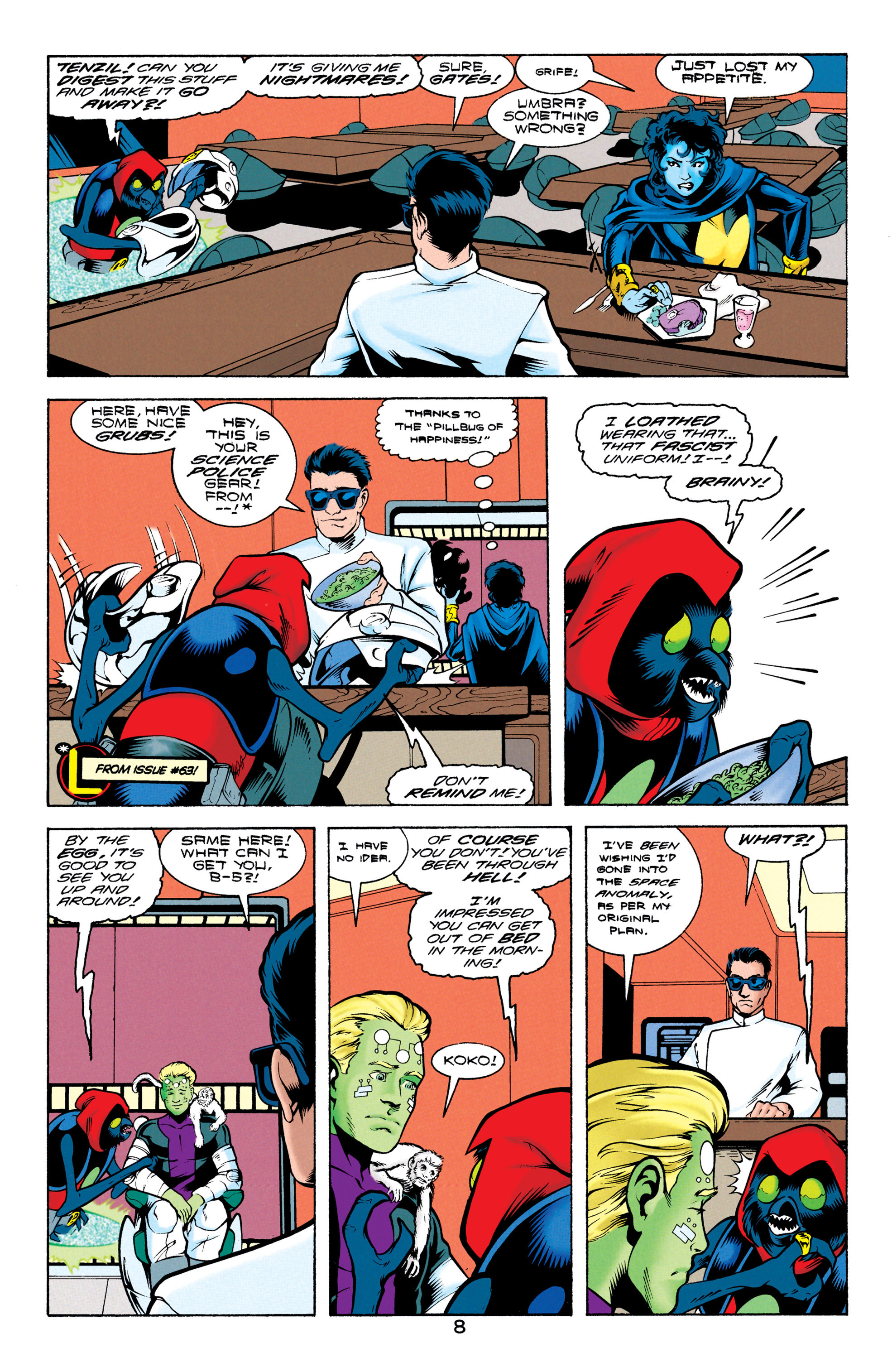 Read online Legionnaires comic -  Issue #65 - 9