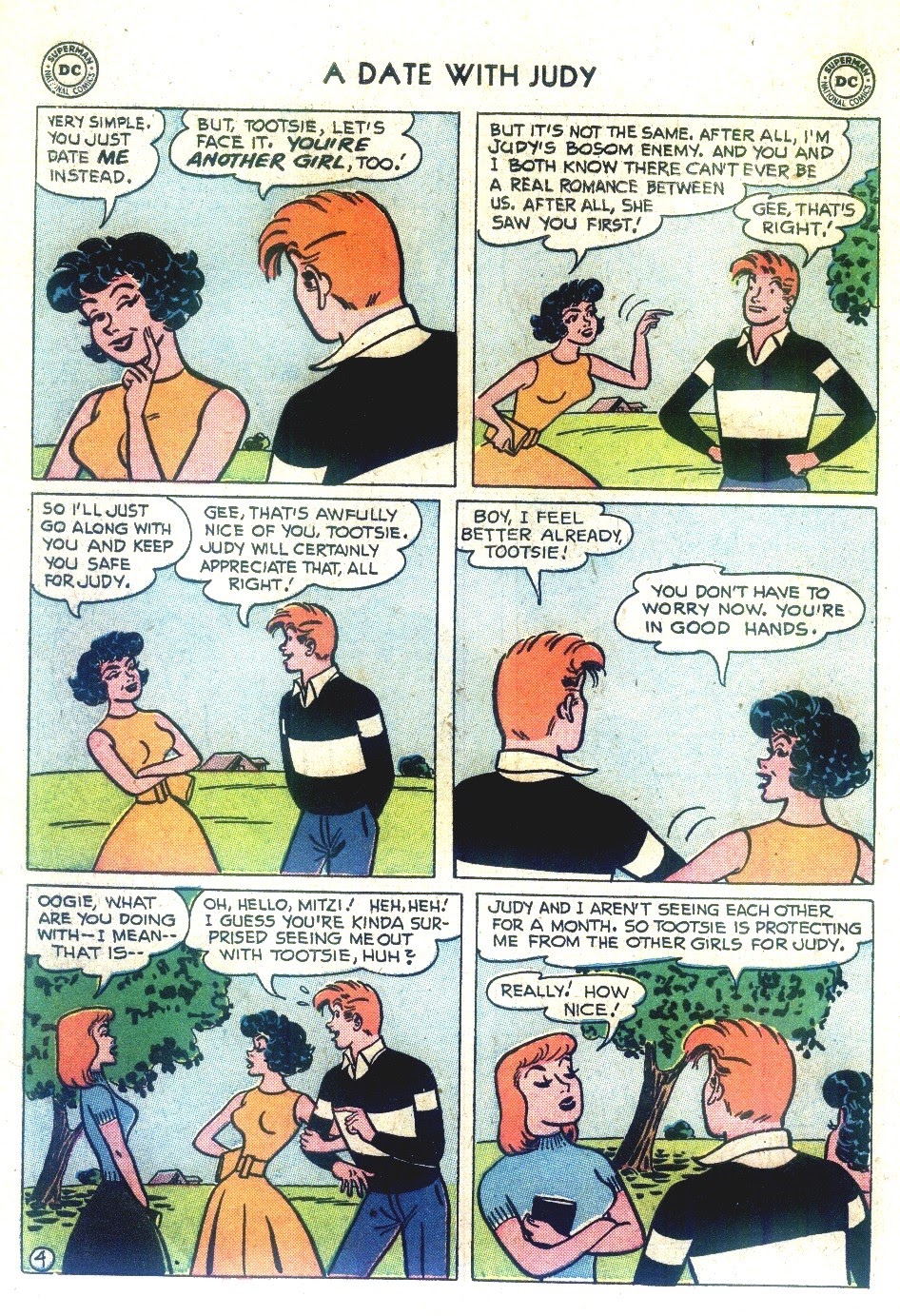 Read online A Date with Judy comic -  Issue #63 - 6