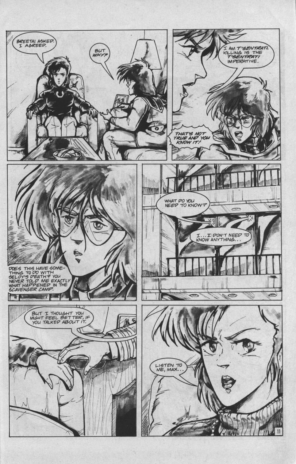 Read online Robotech II: The Sentinels - The Malcontent Uprisings comic -  Issue #12 - 13