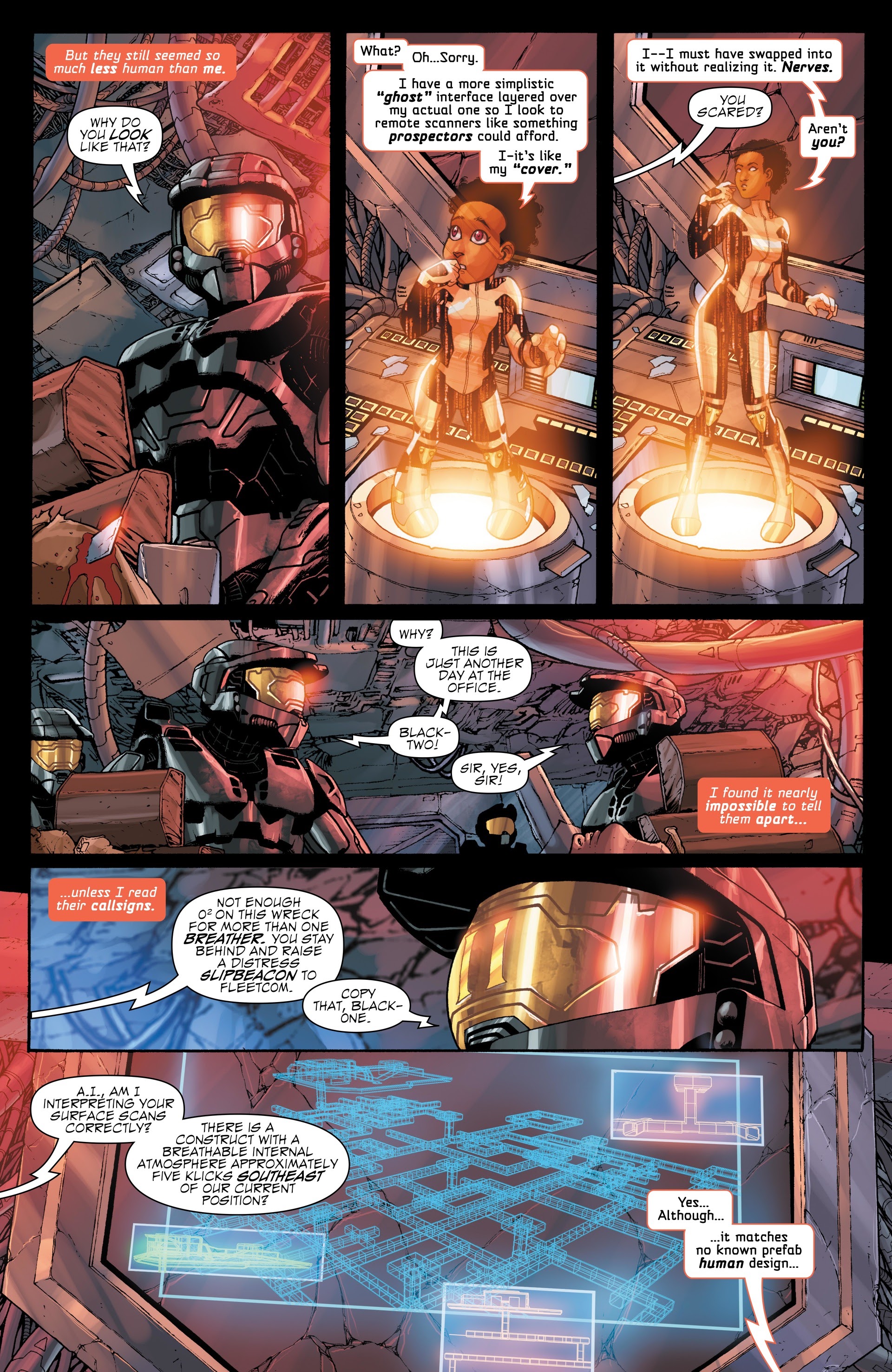 Read online Halo: Legacy Collection comic -  Issue # TPB (Part 3) - 46