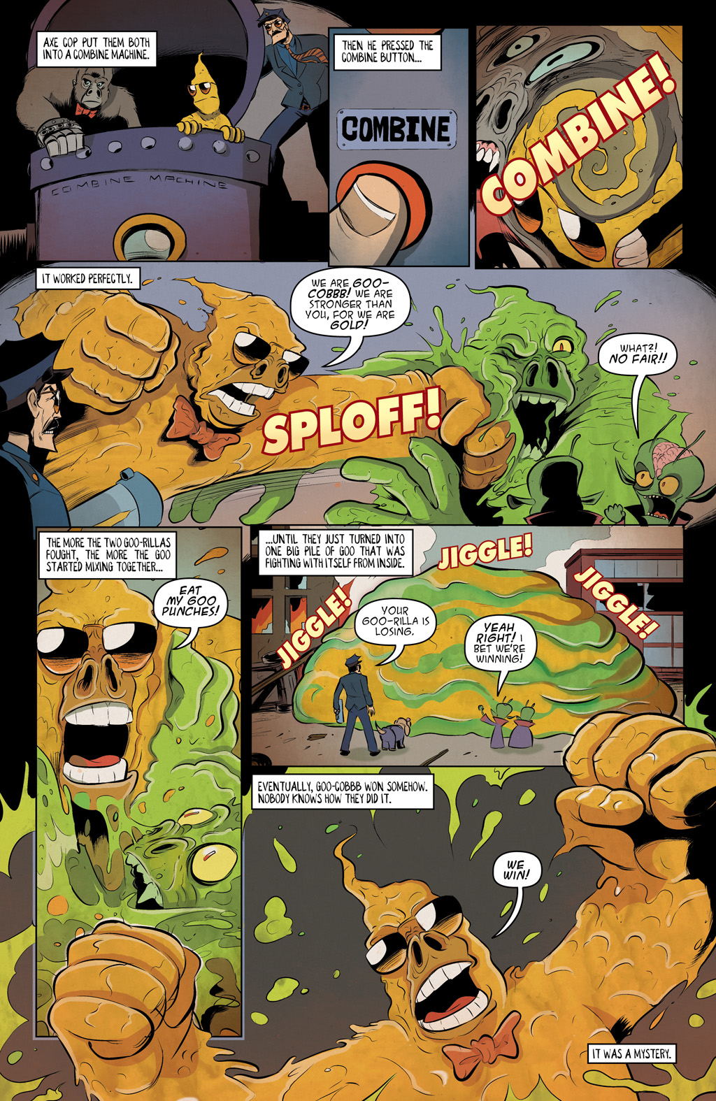 Read online Axe Cop: President of the World comic -  Issue #3 - 7