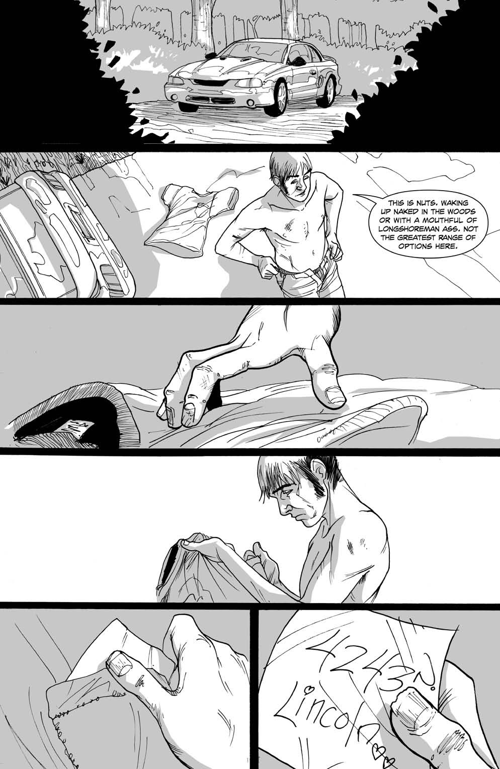 Read online Thirteen Steps comic -  Issue #1 - 31