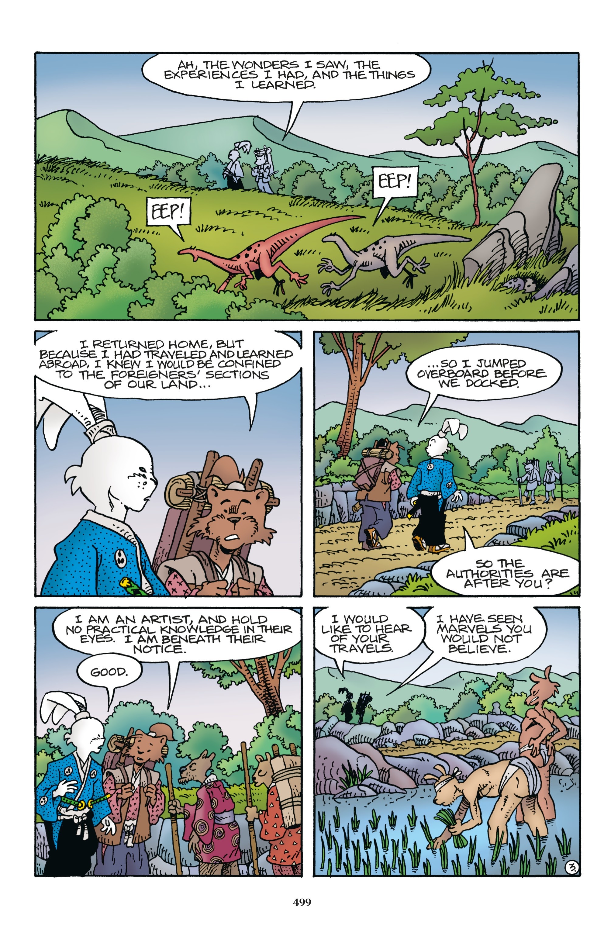 Read online The Usagi Yojimbo Saga comic -  Issue # TPB 8 (Part 5) - 95
